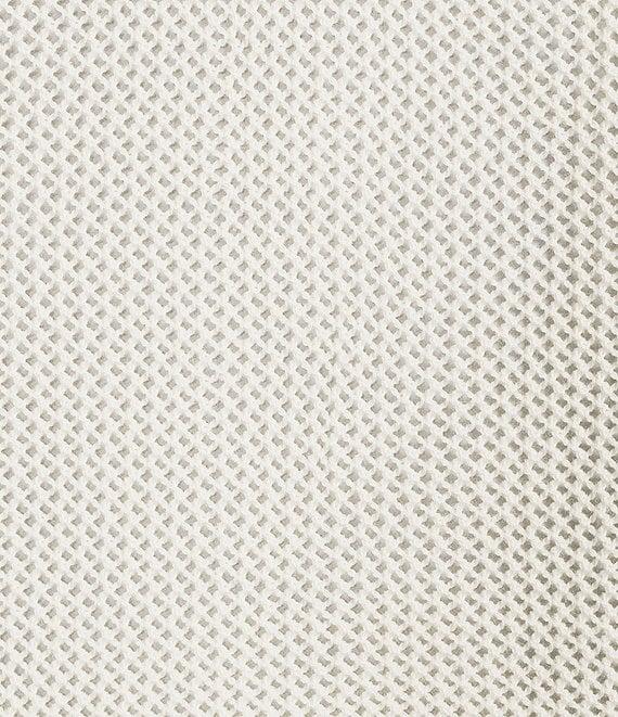 Evolutionary Pointelle Crew Neck Long Sleeve Button Front Sweater Product Image