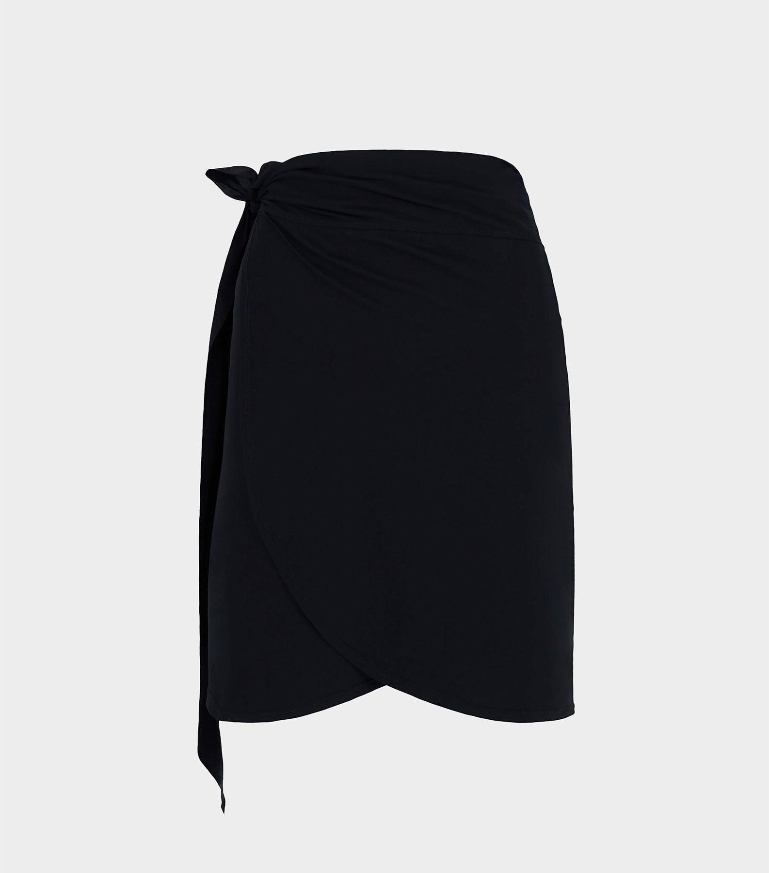 Short UPF 50+ Sarong - Black Product Image