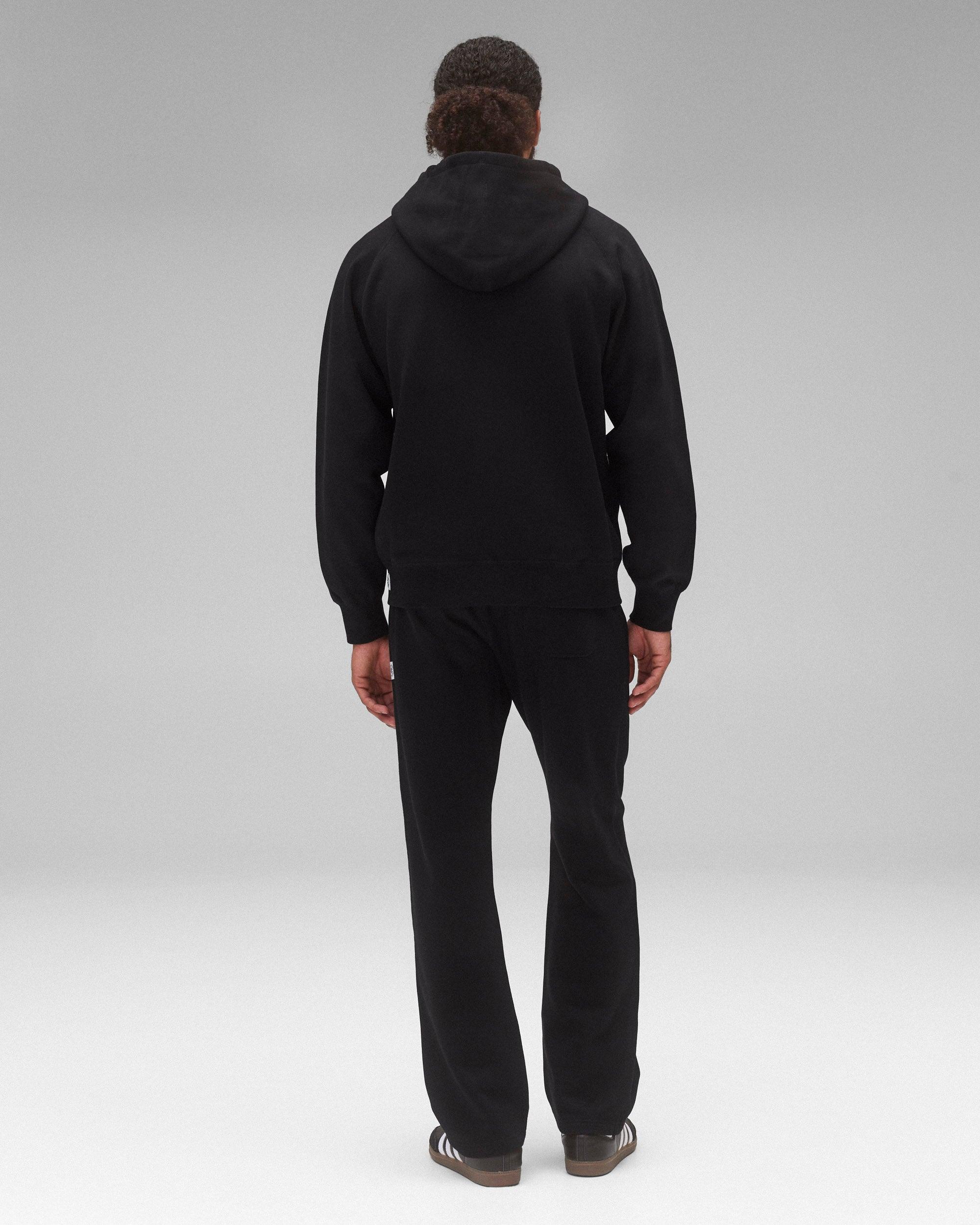 Brushed Fleece Standard Zip Hoodie Male Product Image