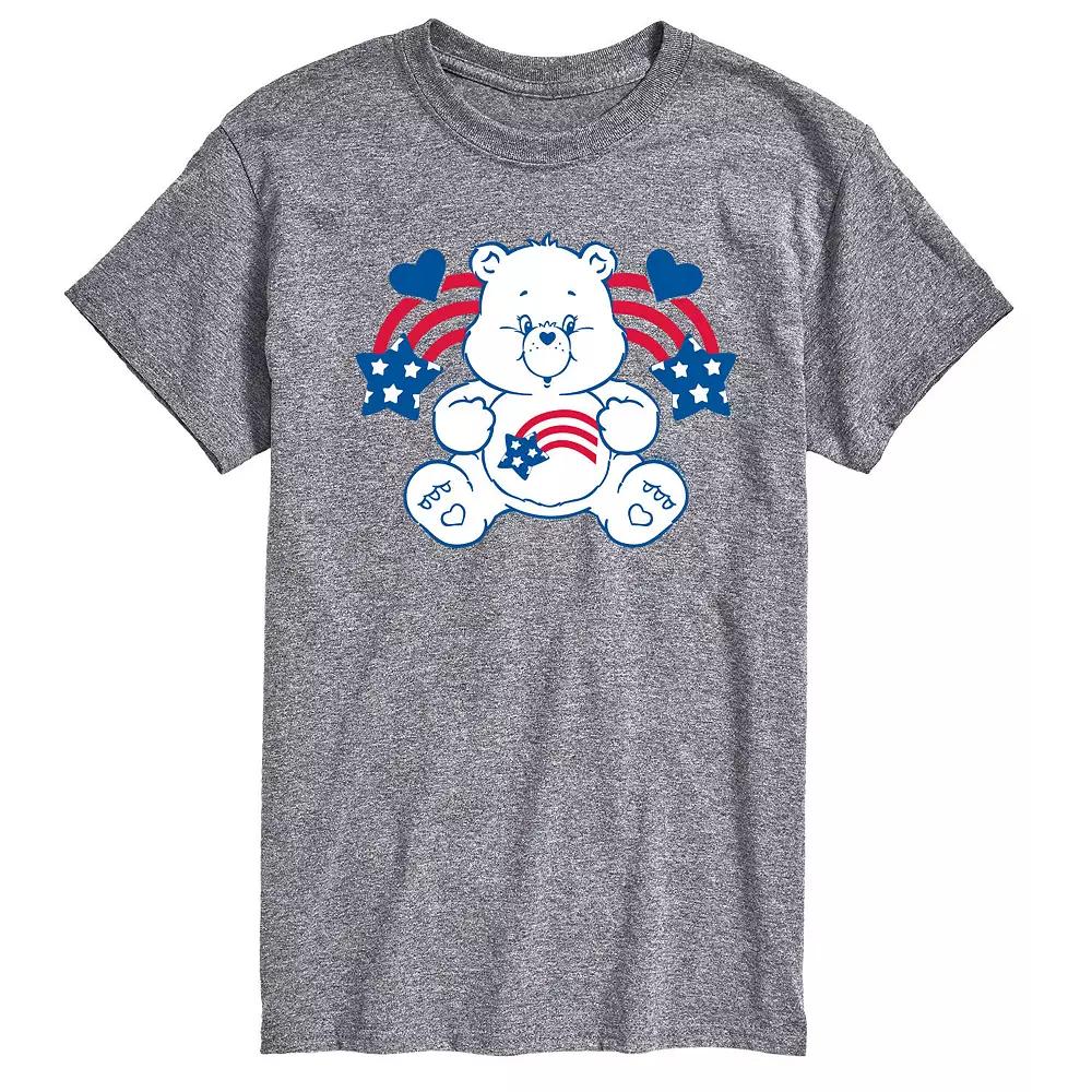 Men's Care Bears America Stars Stripes Graphic Tee,  Product Image