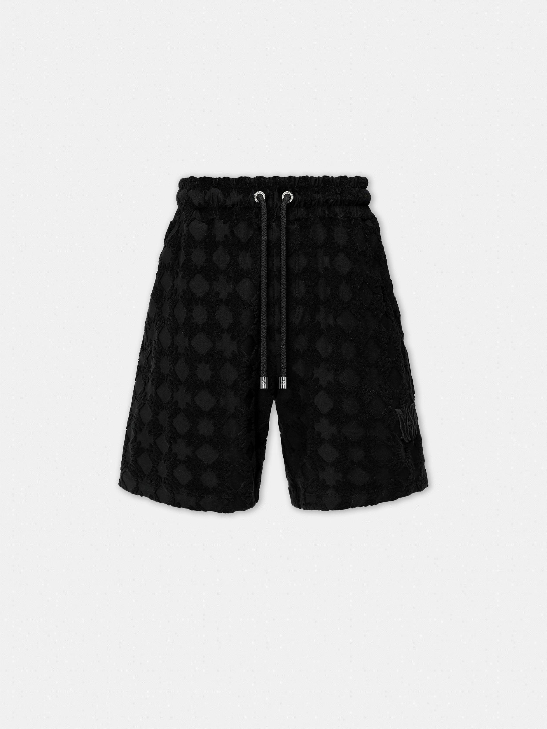MA QUAD TOWELING SHORT - Black Male Product Image