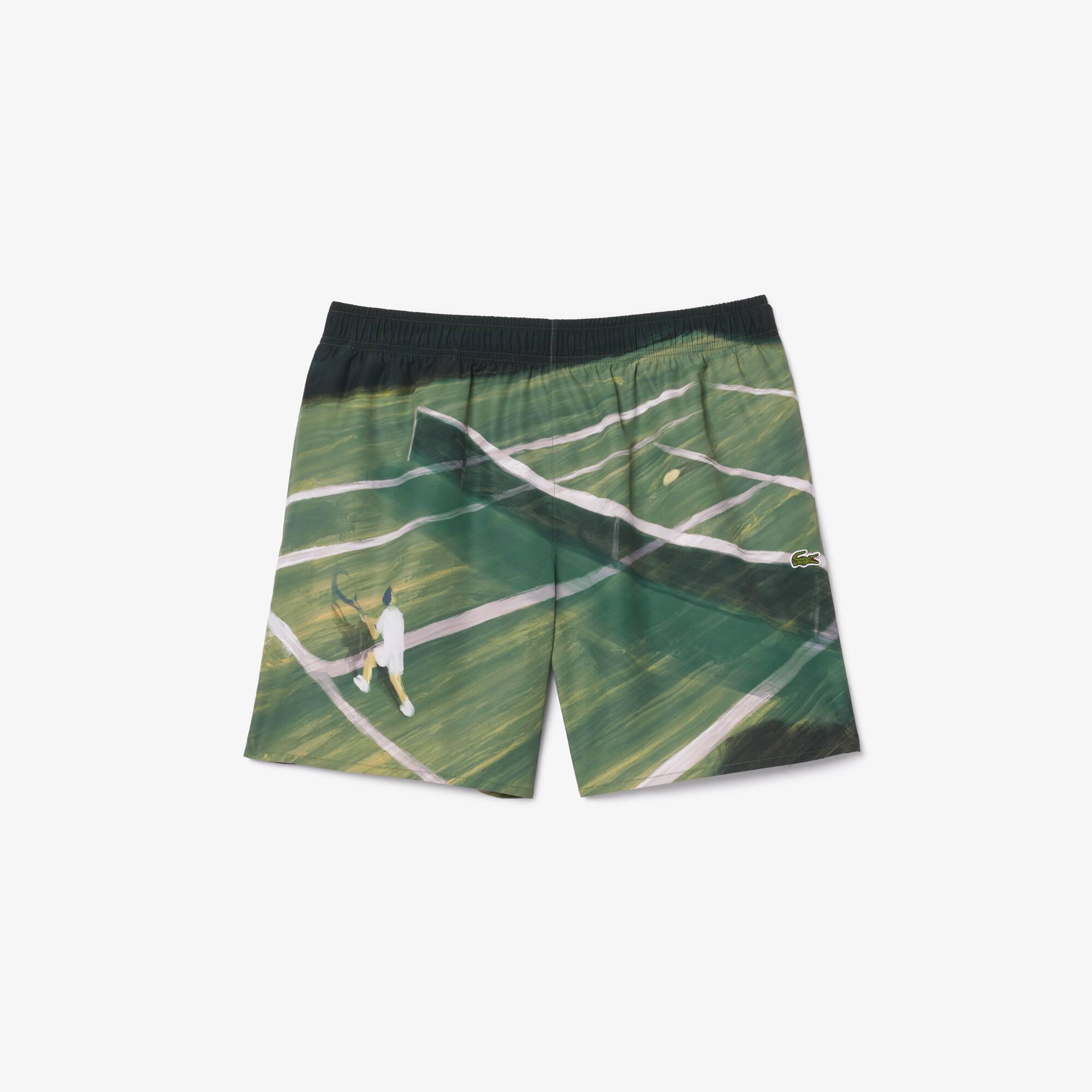 Mid Length Quick-Dry Swim Trunks Product Image