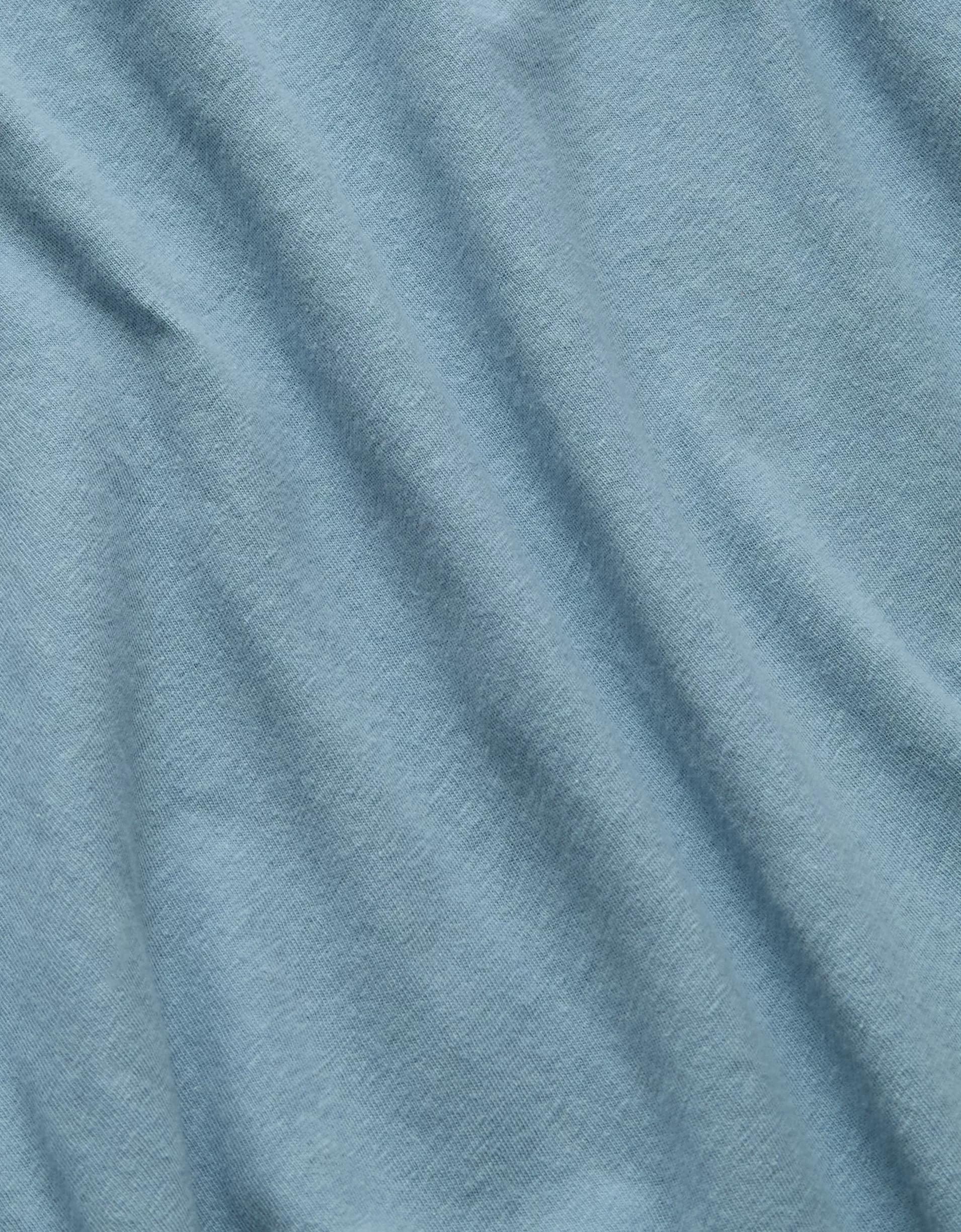 AE77 Premium Linen-Blend Polo Shirt Product Image