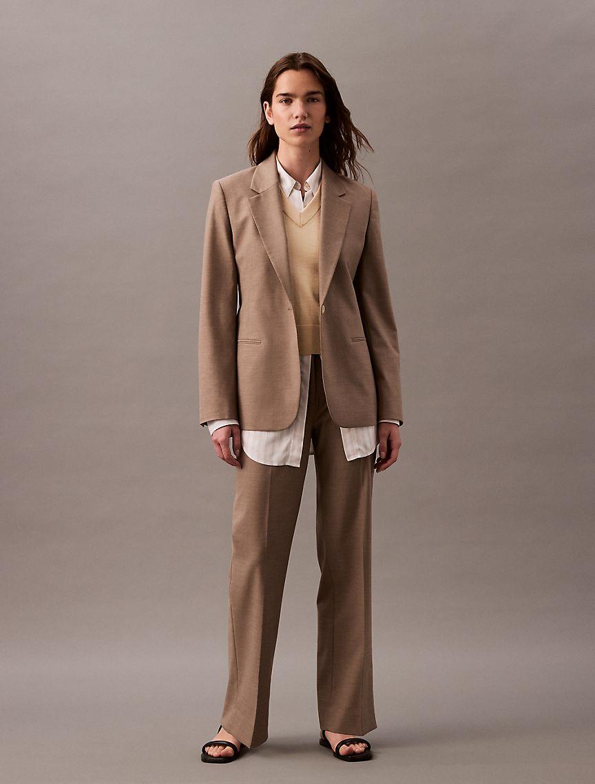 Refined Stretch Cinched Blazer Product Image