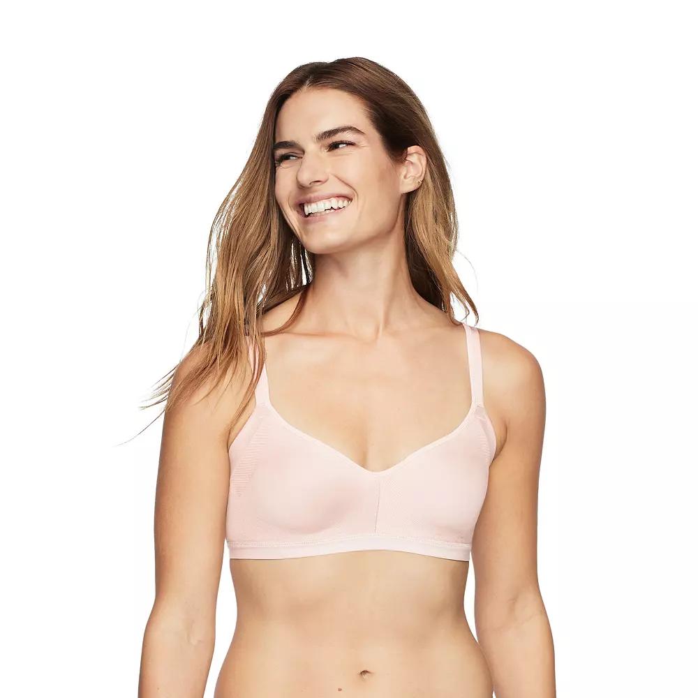 Warners Easy Does It® Underarm-Smoothing with Seamless Stretch Wireless Lightly Lined Comfort Bra RM3911A, Women's,  Product Image