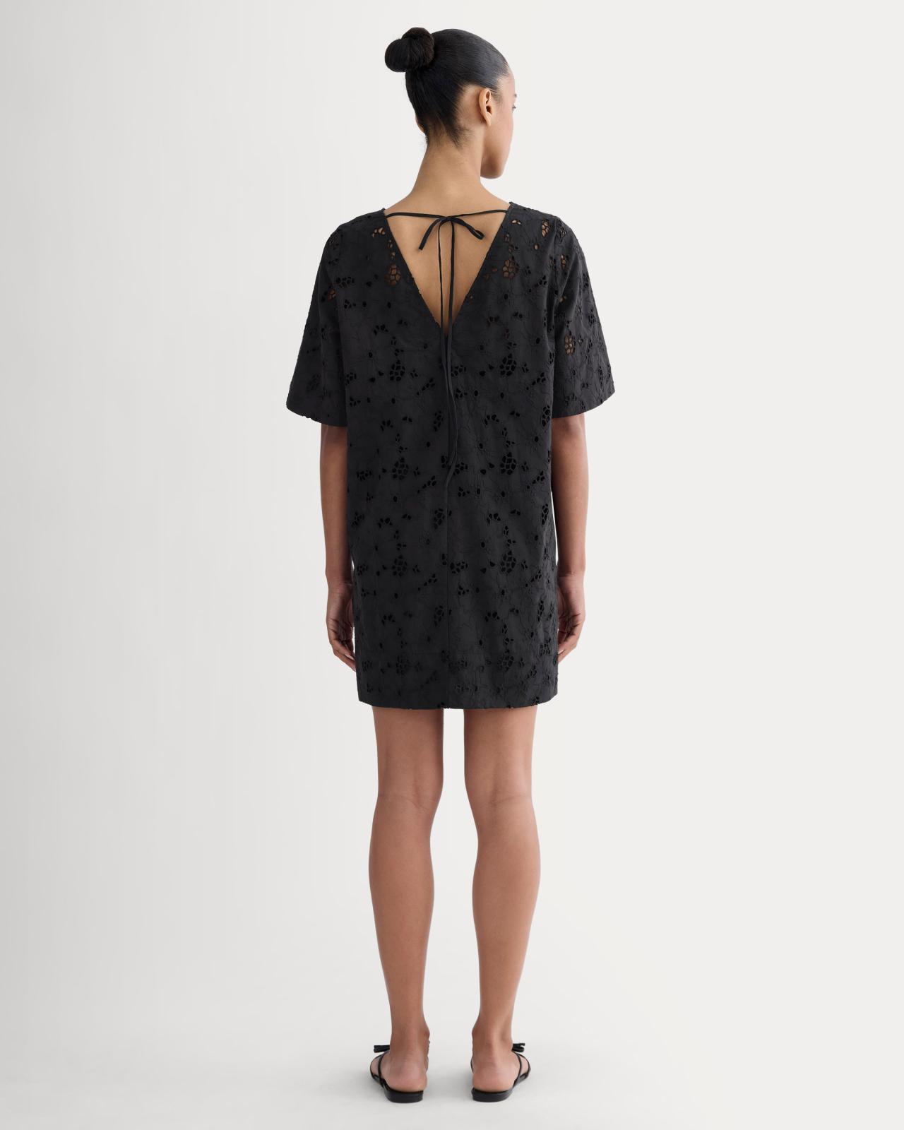 Womens Eyelet Mini Shift Dress by Everlane Product Image