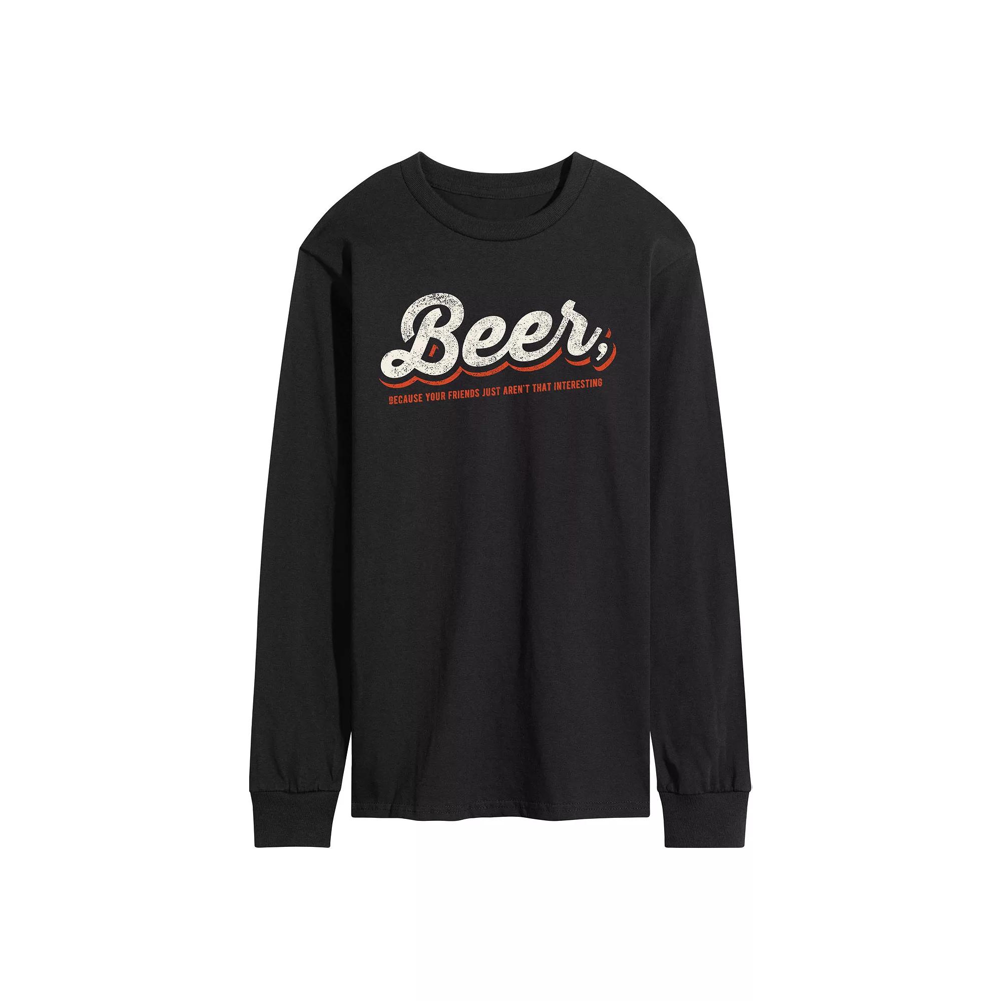 Men's Saved By The Bell Tiger Long Sleeve Graphic Tee,  Product Image