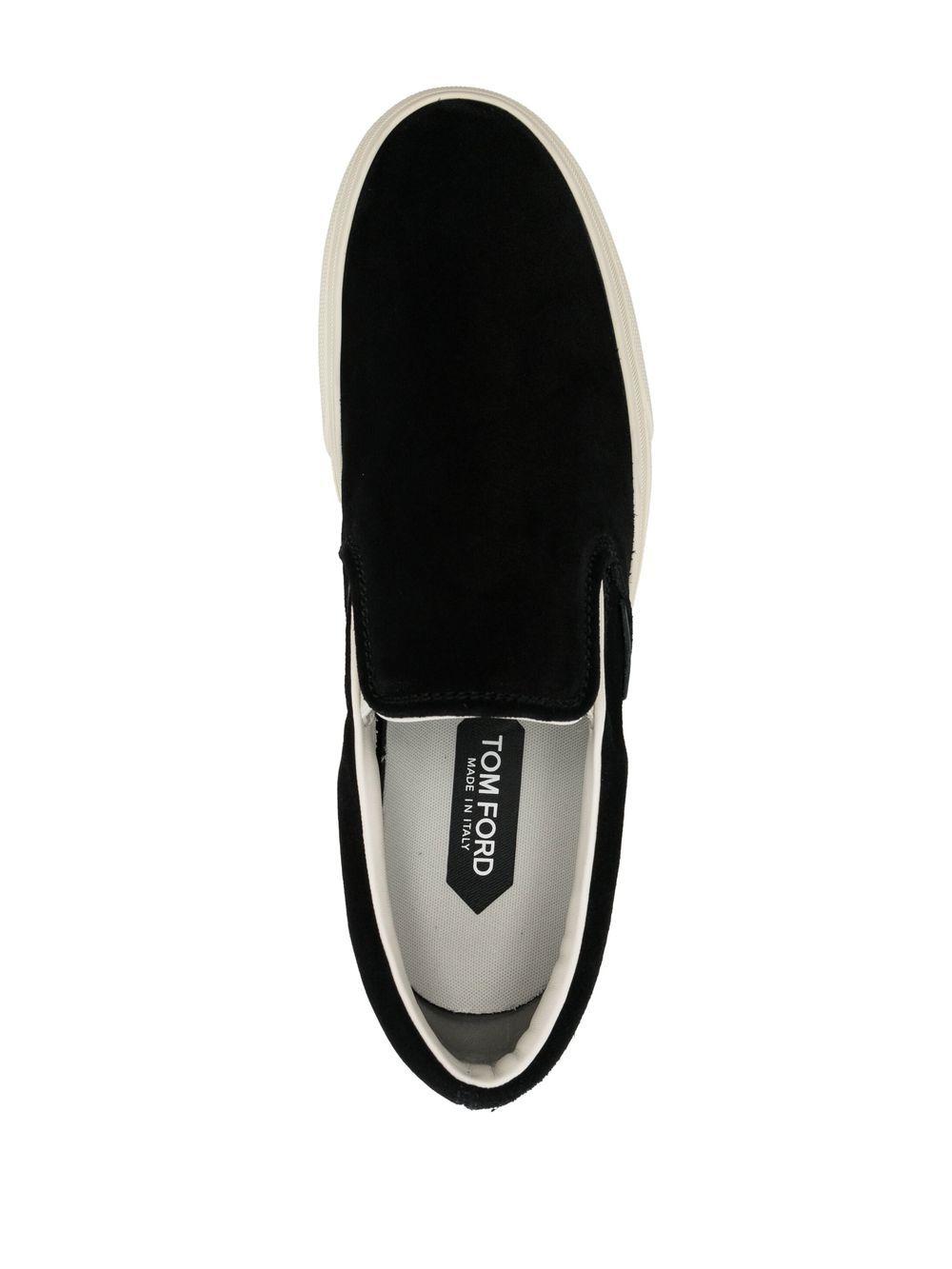 suede slip-on sneakers Product Image