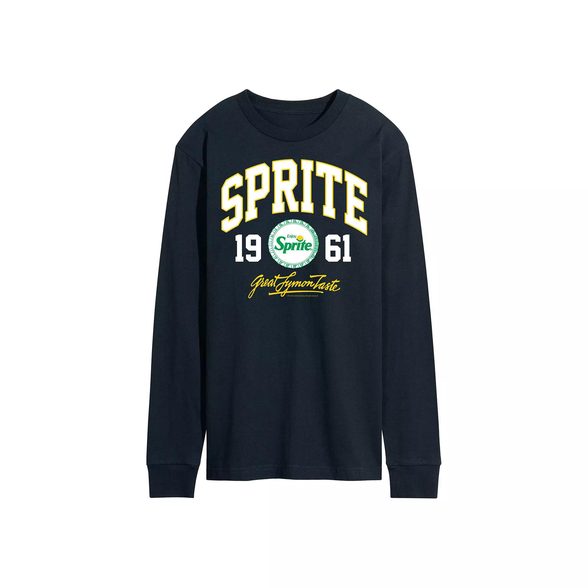 Men's Sprite Collegiate Long Sleeve Graphic Tee,  Product Image