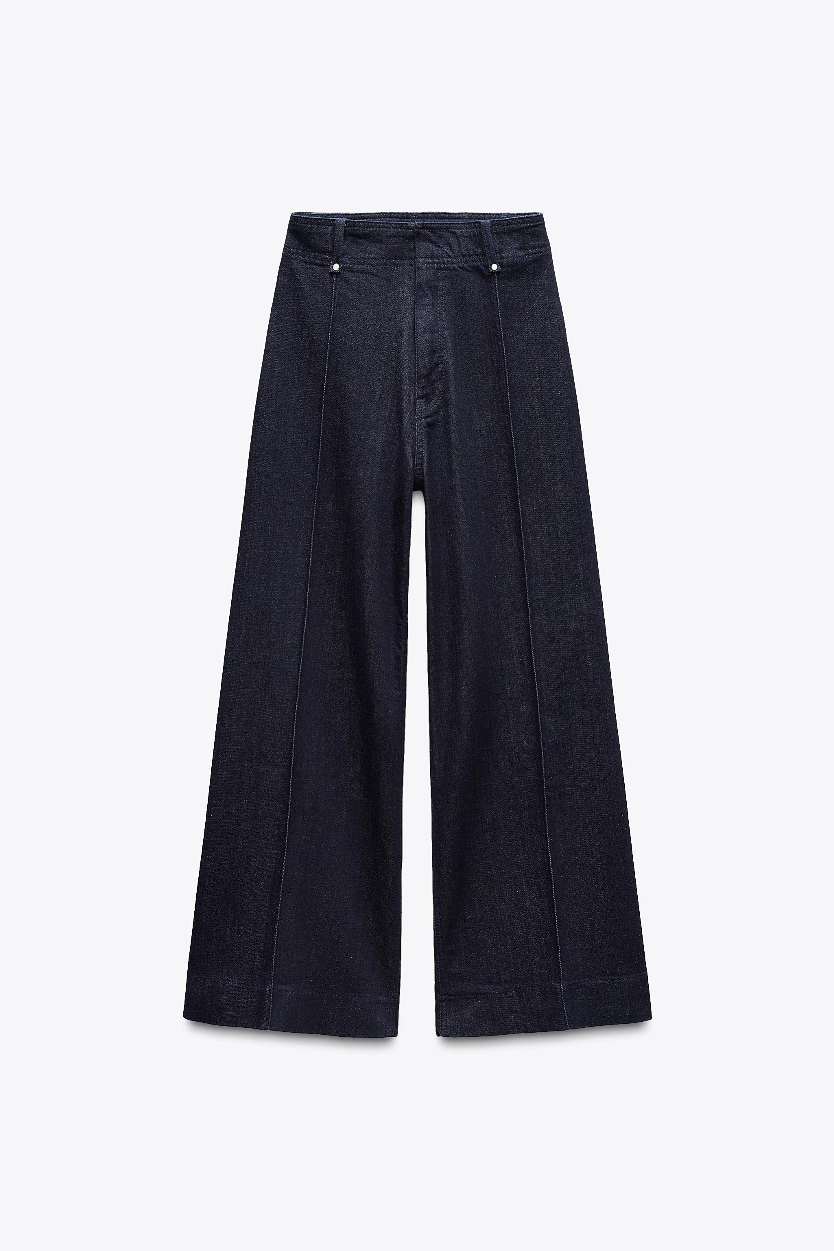 ZW COLLECTION HIGH WAIST WIDE LEG JEANS Product Image