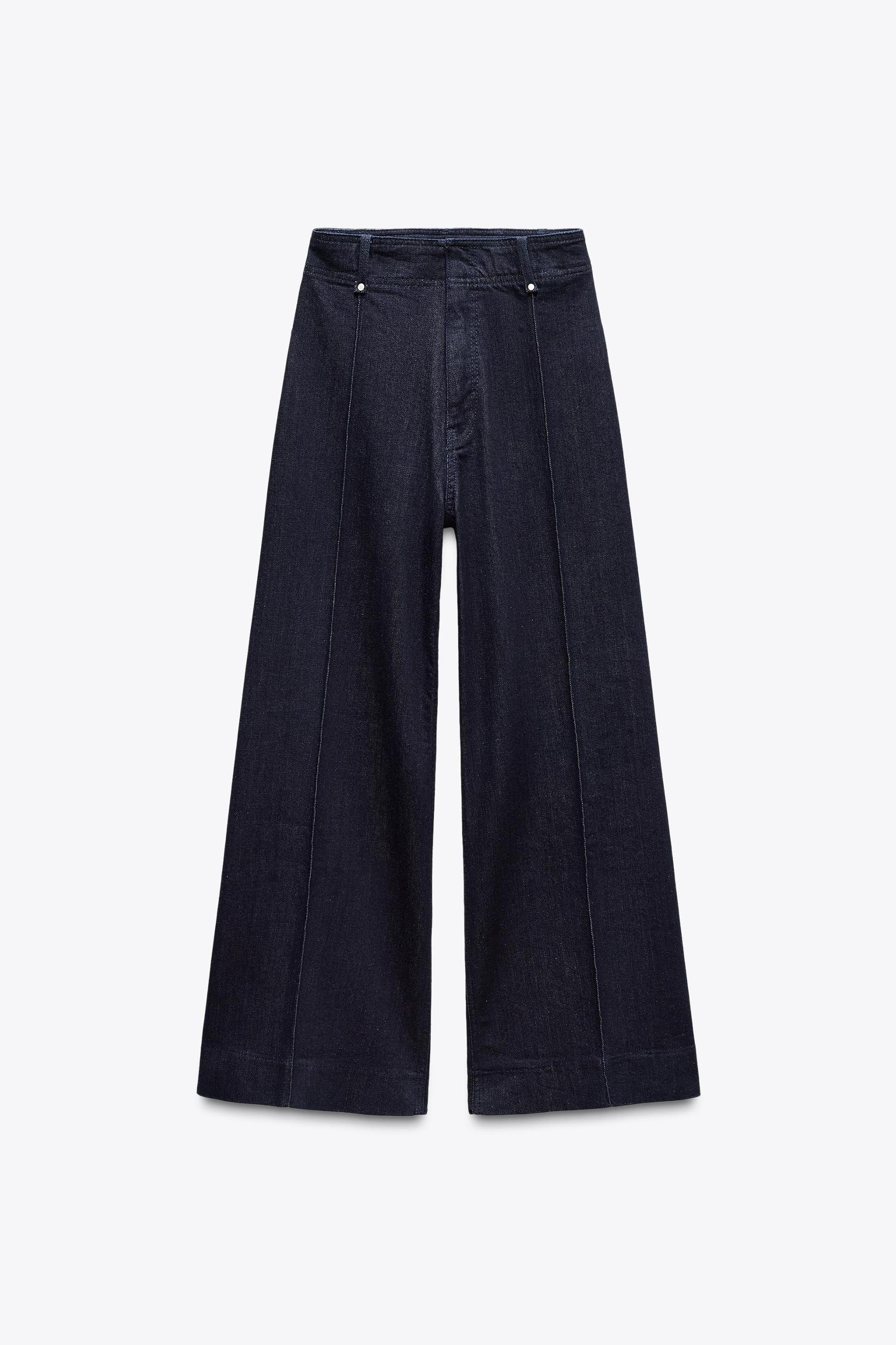ZW COLLECTION HIGH WAIST WIDE LEG JEANS Product Image