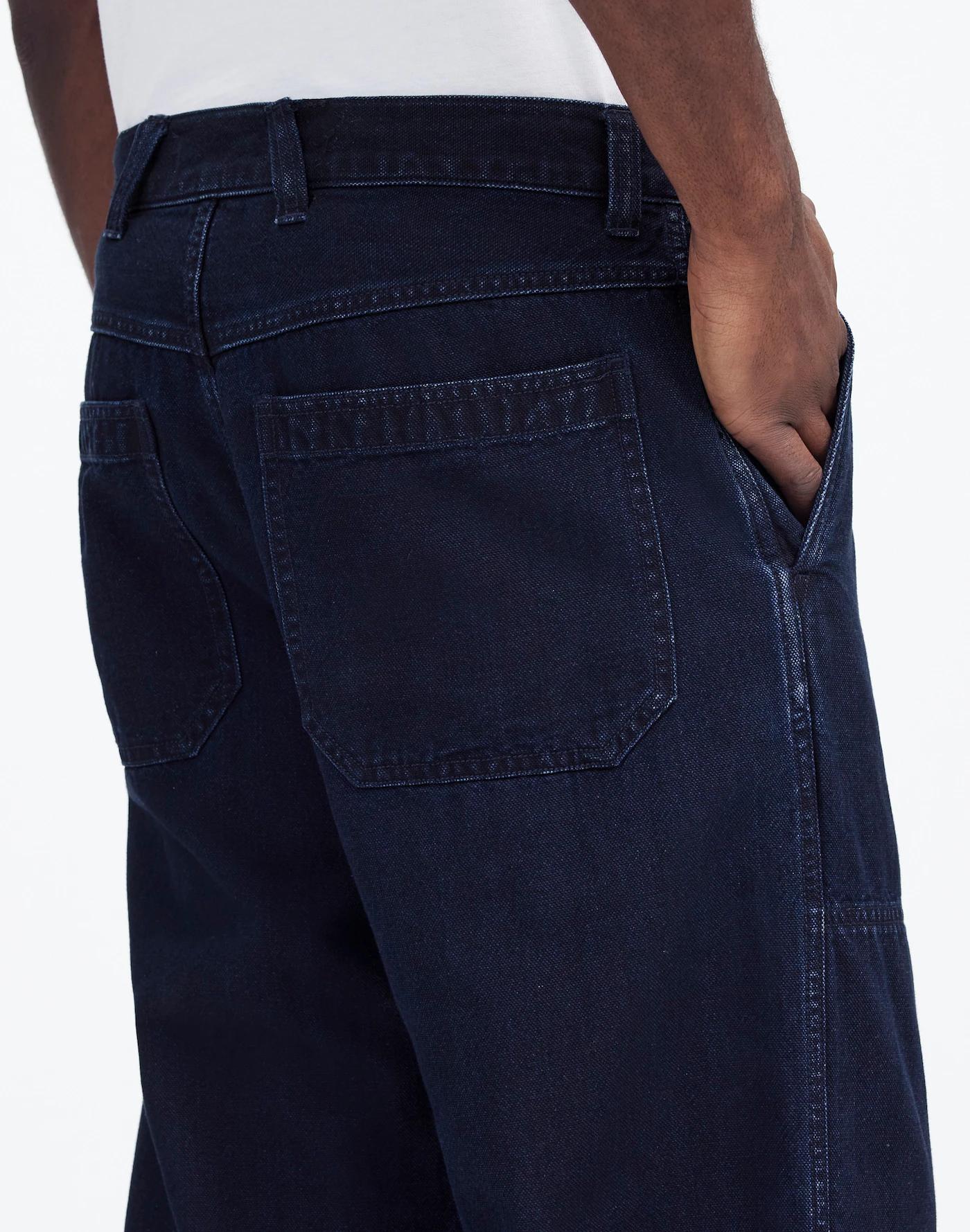 The Utility Pant in Indigo-Dyed Canvas Product Image