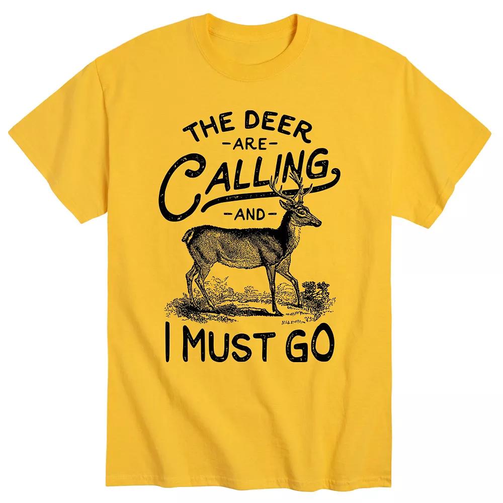 Men's Deer Are Calling Must Go Tee,  Product Image