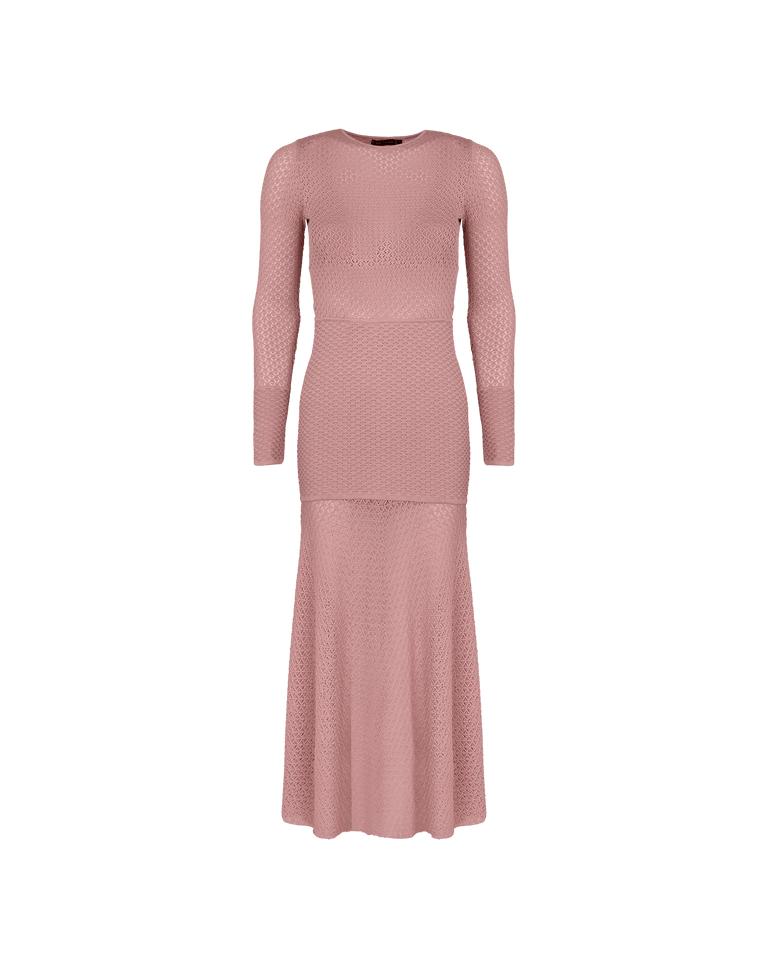 Knit Liz Long Dress - Light Sweet Heart Product Image