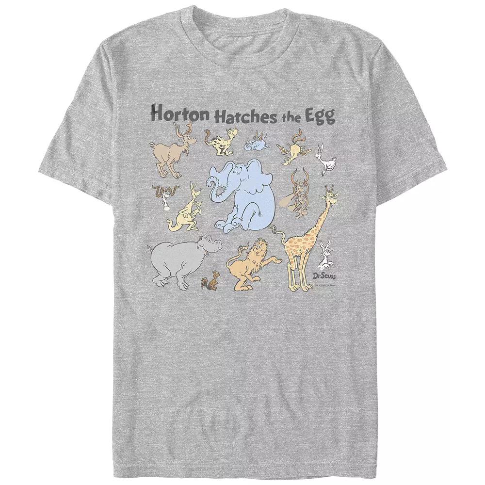 Men's Dr. Seuss Horton Hatches The Egg Animals Graphic Tee,  Product Image
