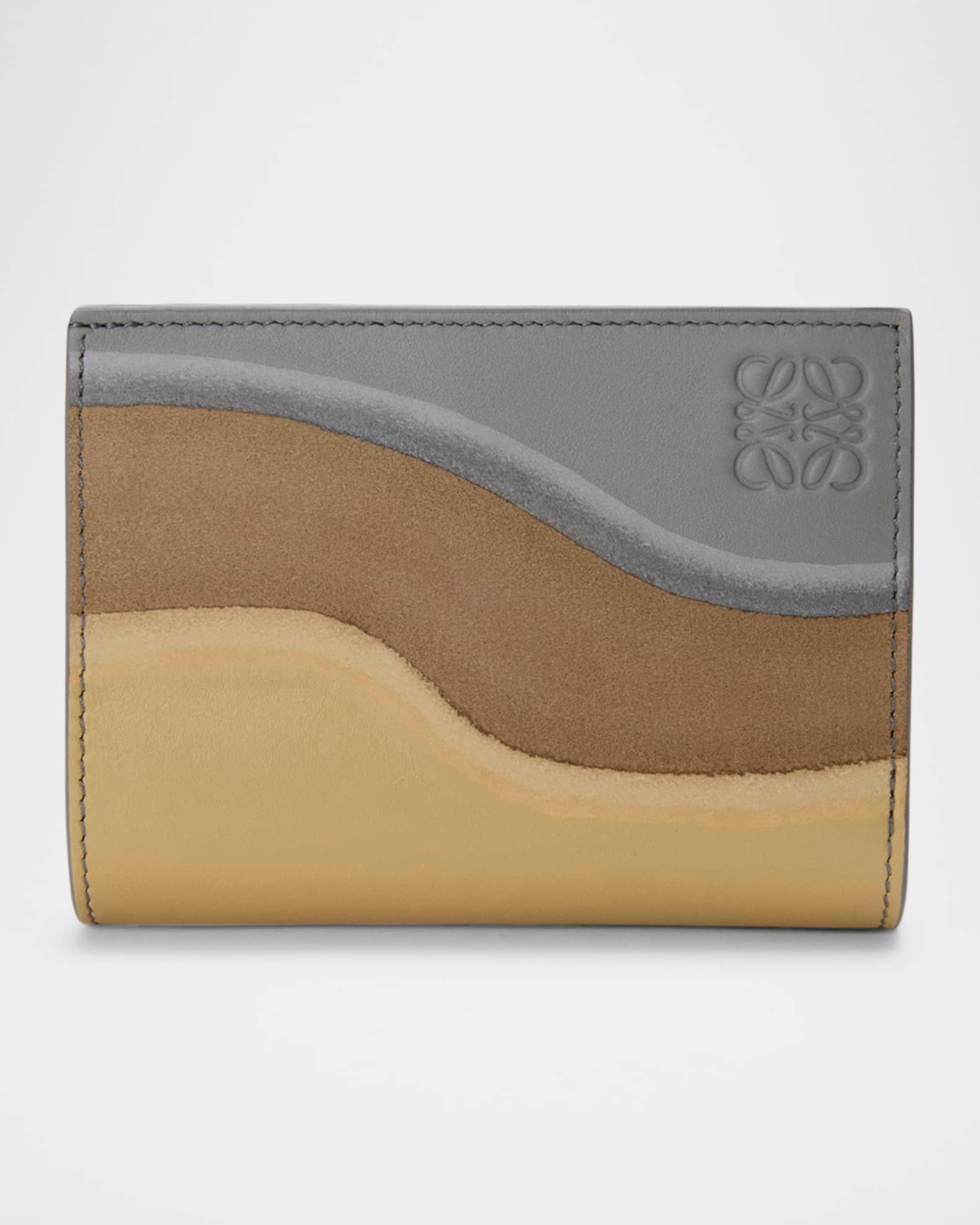 Landscape Compact Wallet in Nappa Leather Product Image