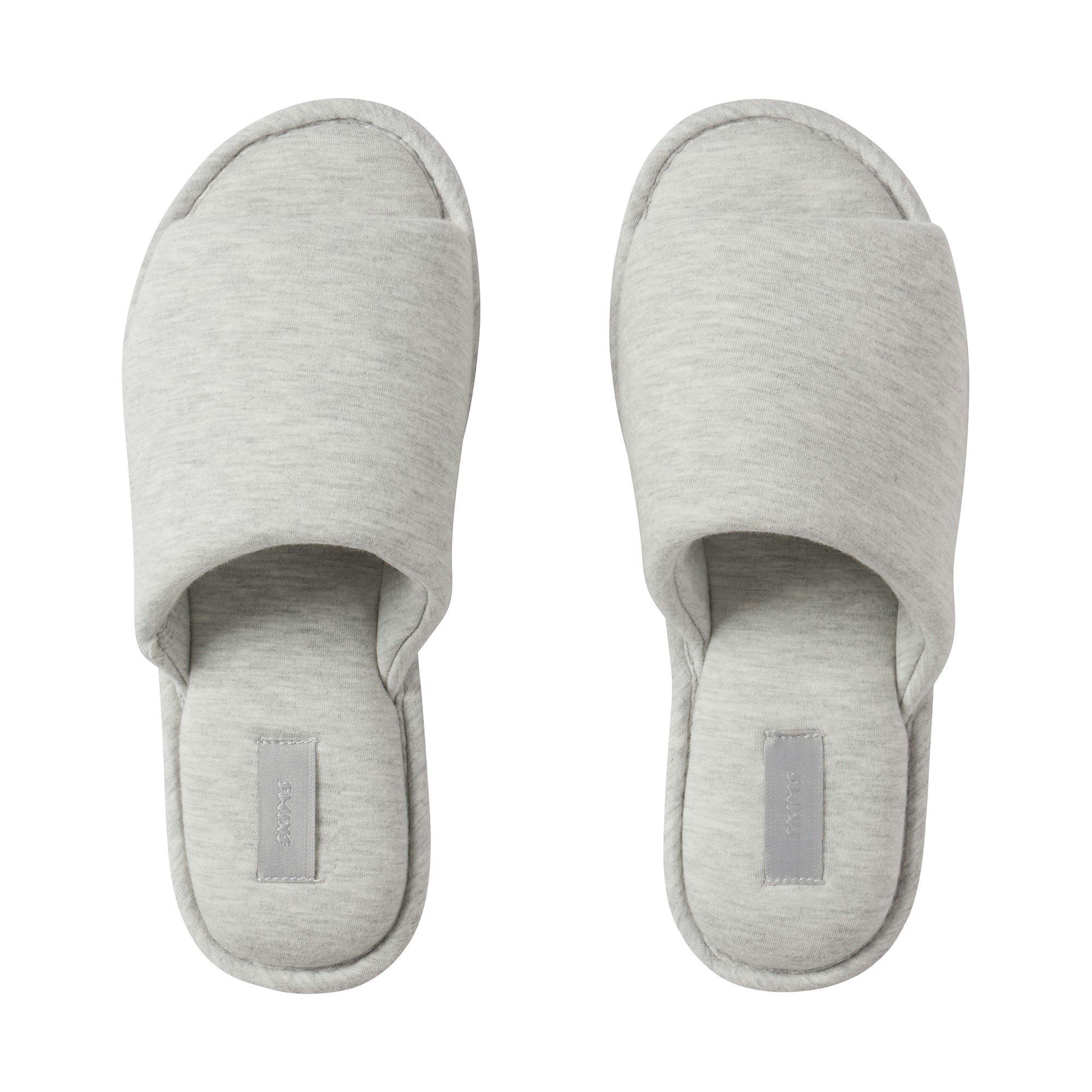 MENS COTTON SLIPPER | LIGHT HEATHER GREY Product Image