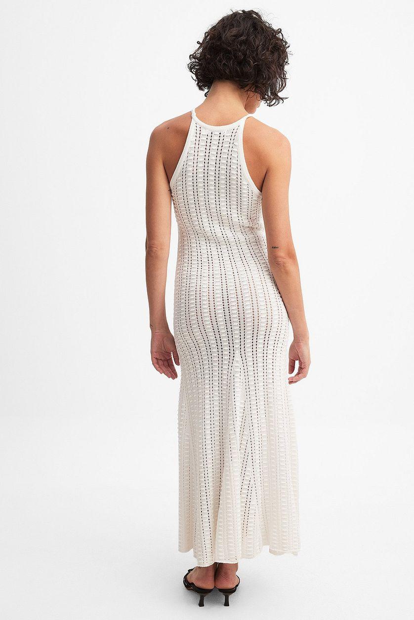 Crochet Knitted Midi Dress Product Image