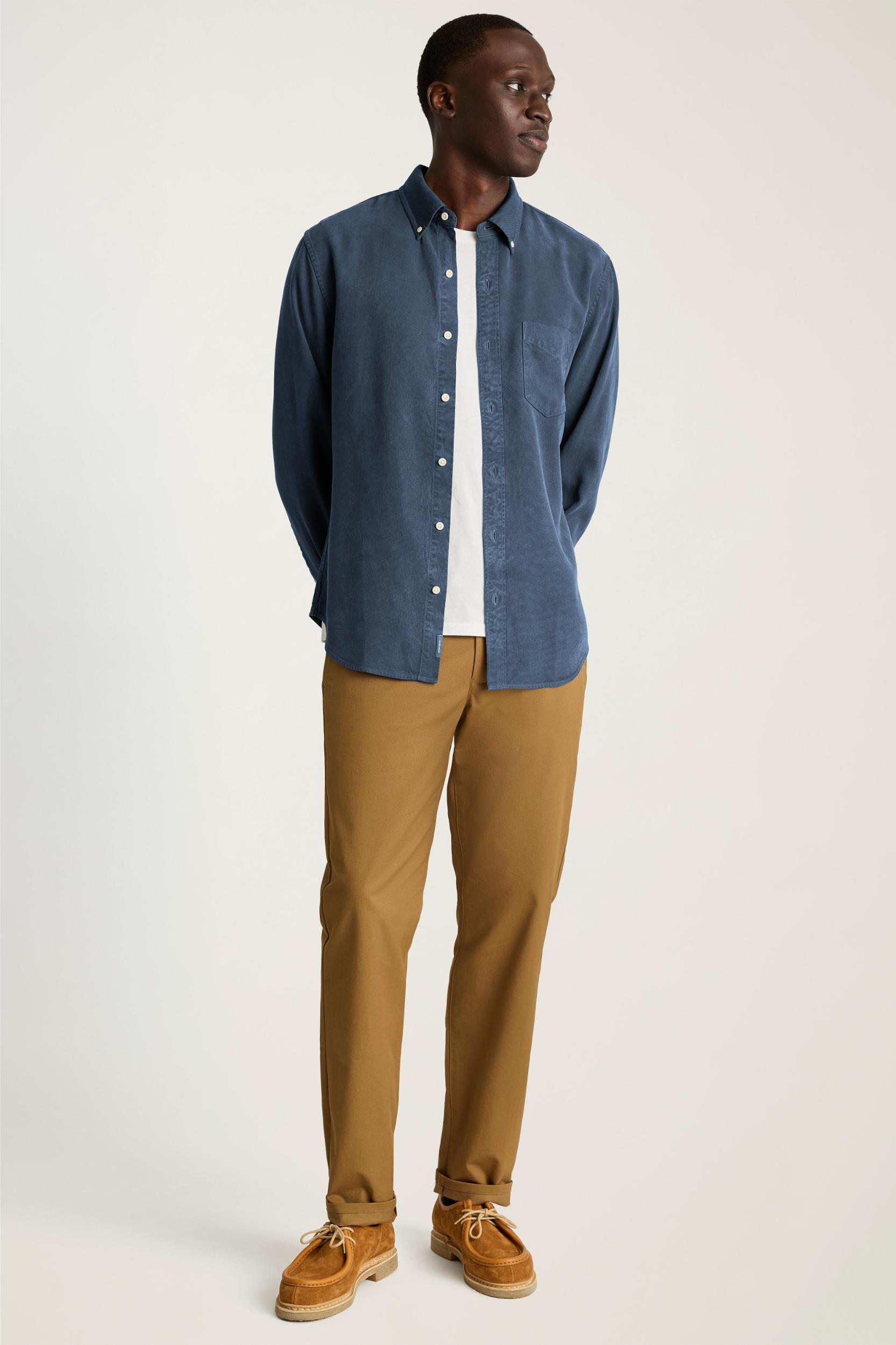 Garment Dyed Tencel Shirt Product Image