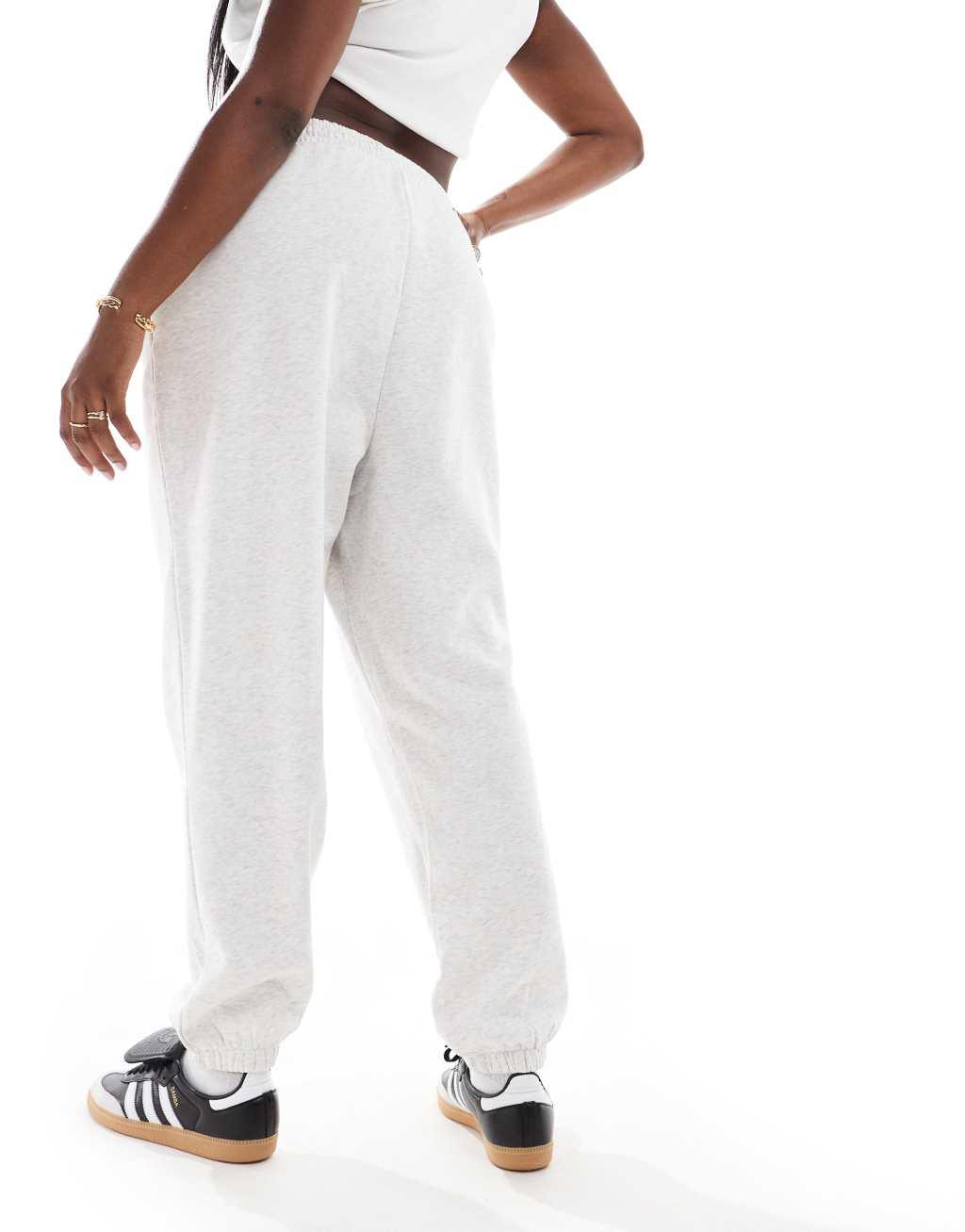 ASOS DESIGN Curve ultimate sweatpants in ice heather Product Image