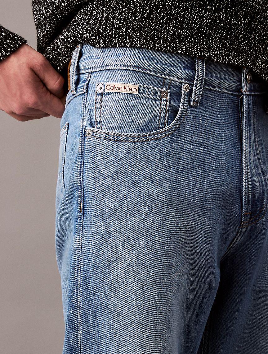 90s Straight Tencel Blend Jeans Product Image
