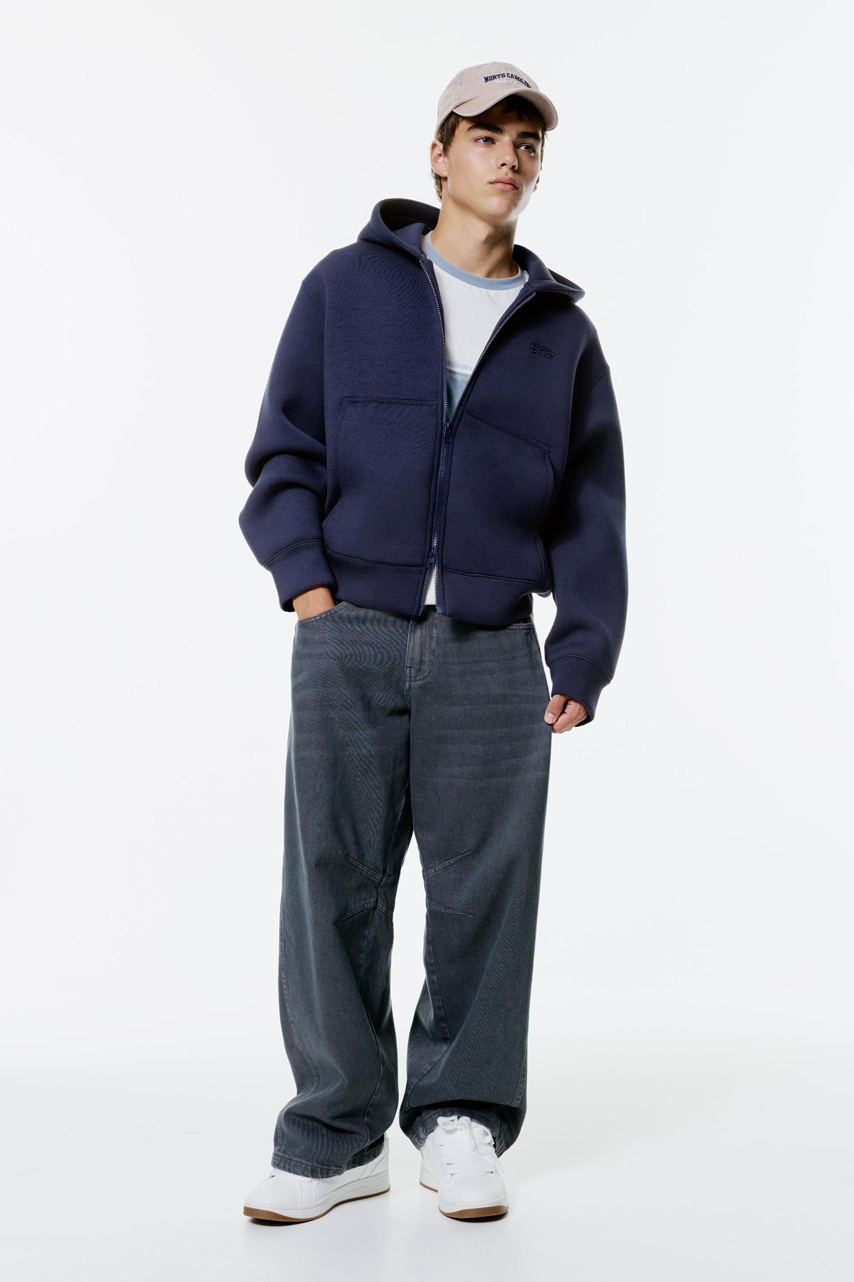 STWD hooded jacket with zip Product Image