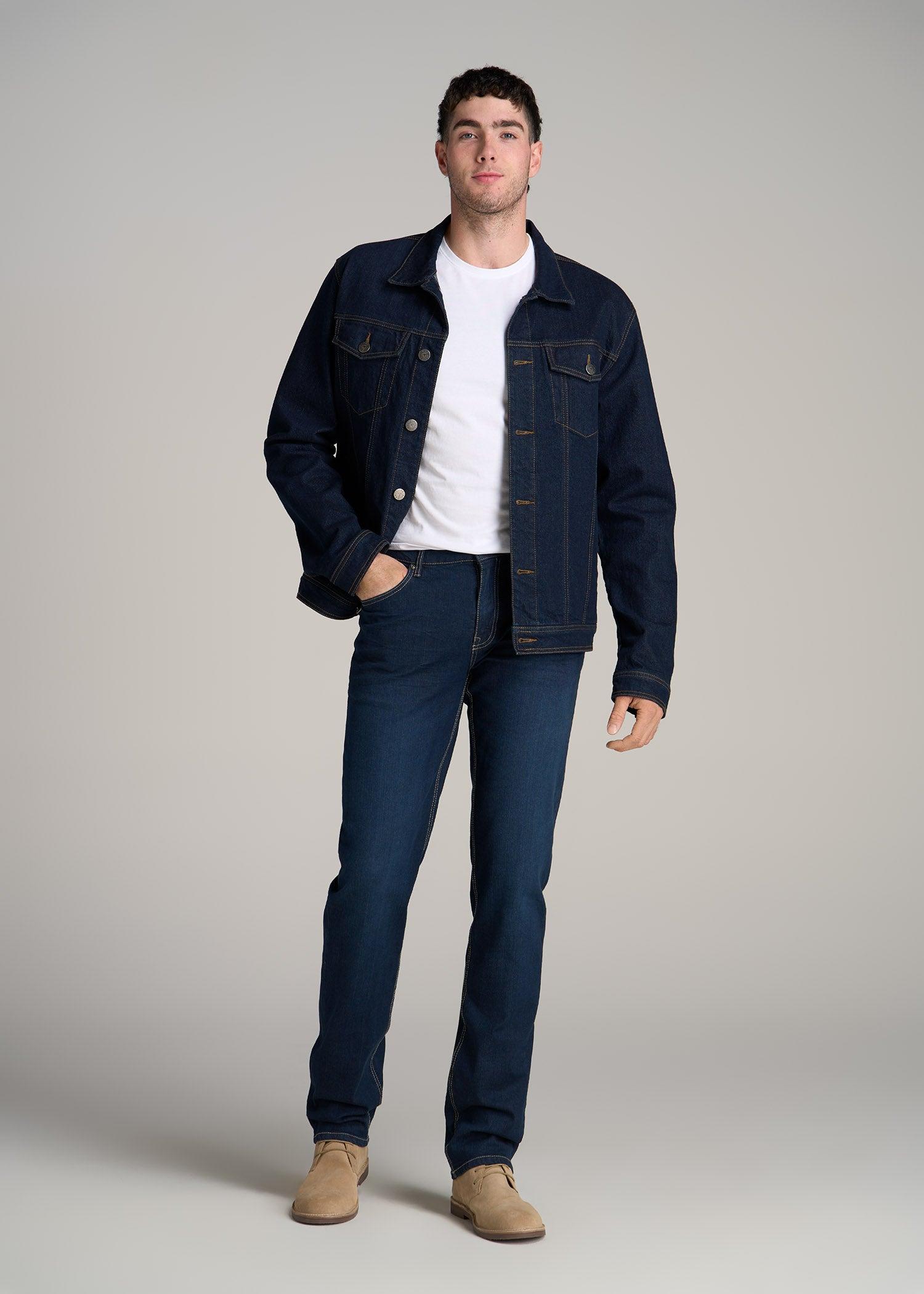 J1 STRAIGHT LEG Jeans for Tall Men in Blue Steel Male Product Image