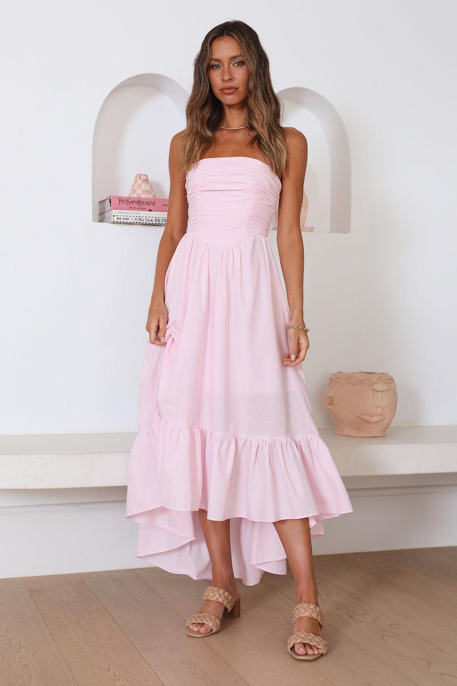 Love In The Summer Maxi Dress Pink Product Image