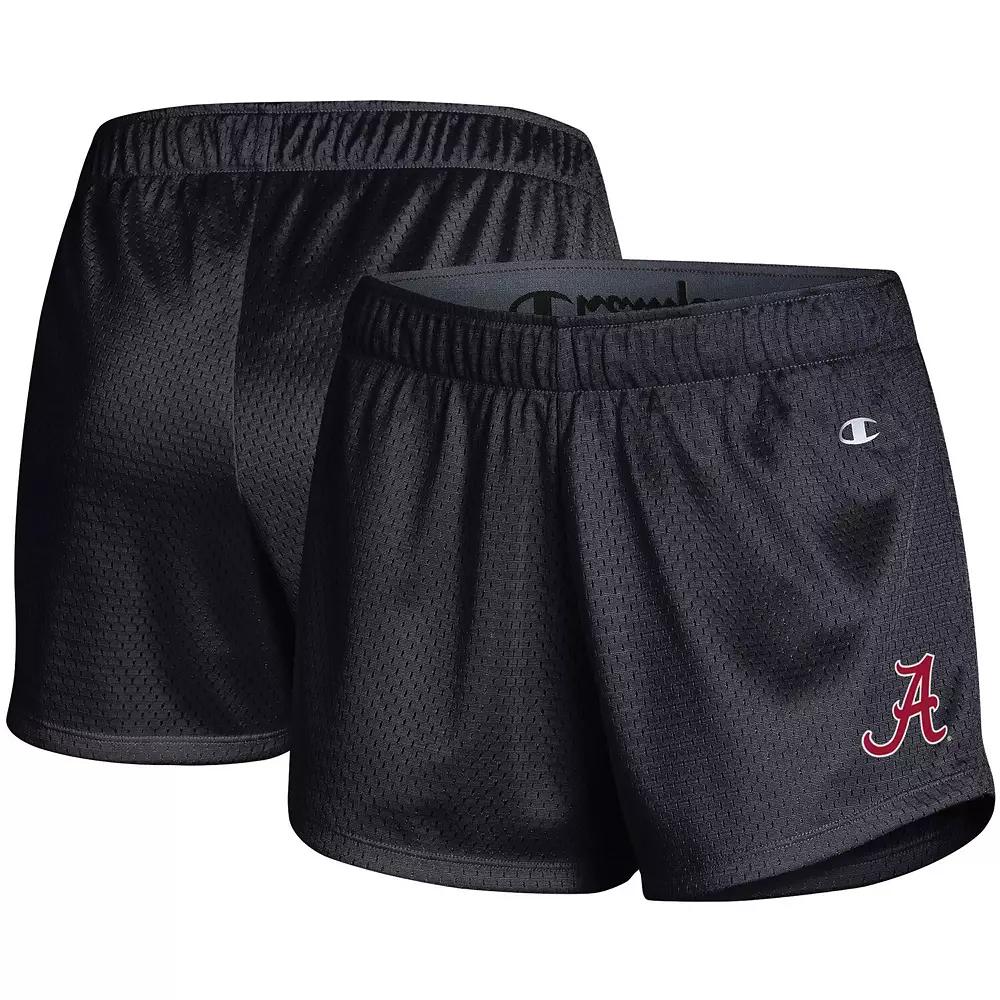 Women's Champion Black Alabama Crimson Tide Mesh Shorts,  Product Image