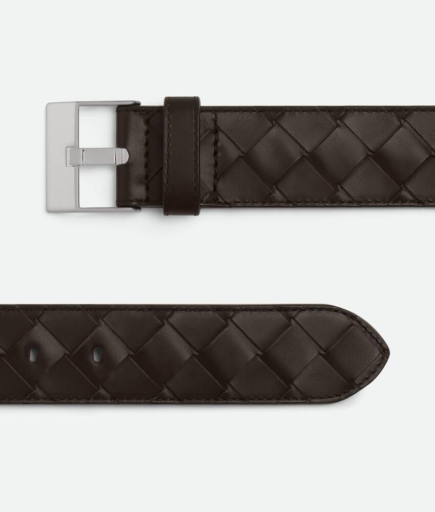 Men's Watch Buckle Belt in Fondant Product Image