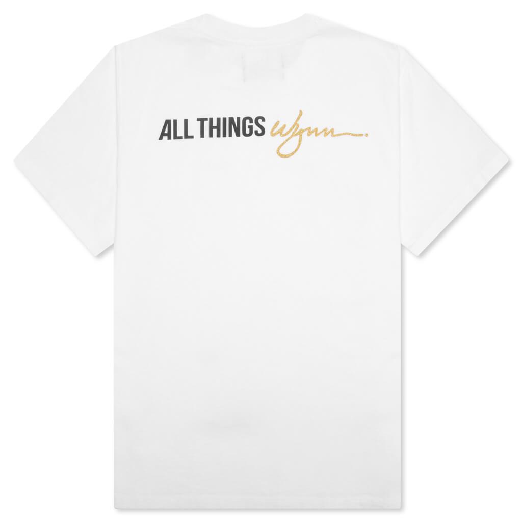 Feature x Wynn Logo Lock Up Tee - Black Male Product Image