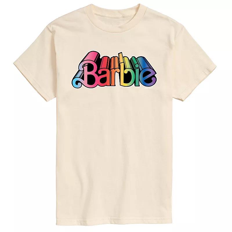 Men's Barbie Pride Logo Graphic Tee,  Product Image