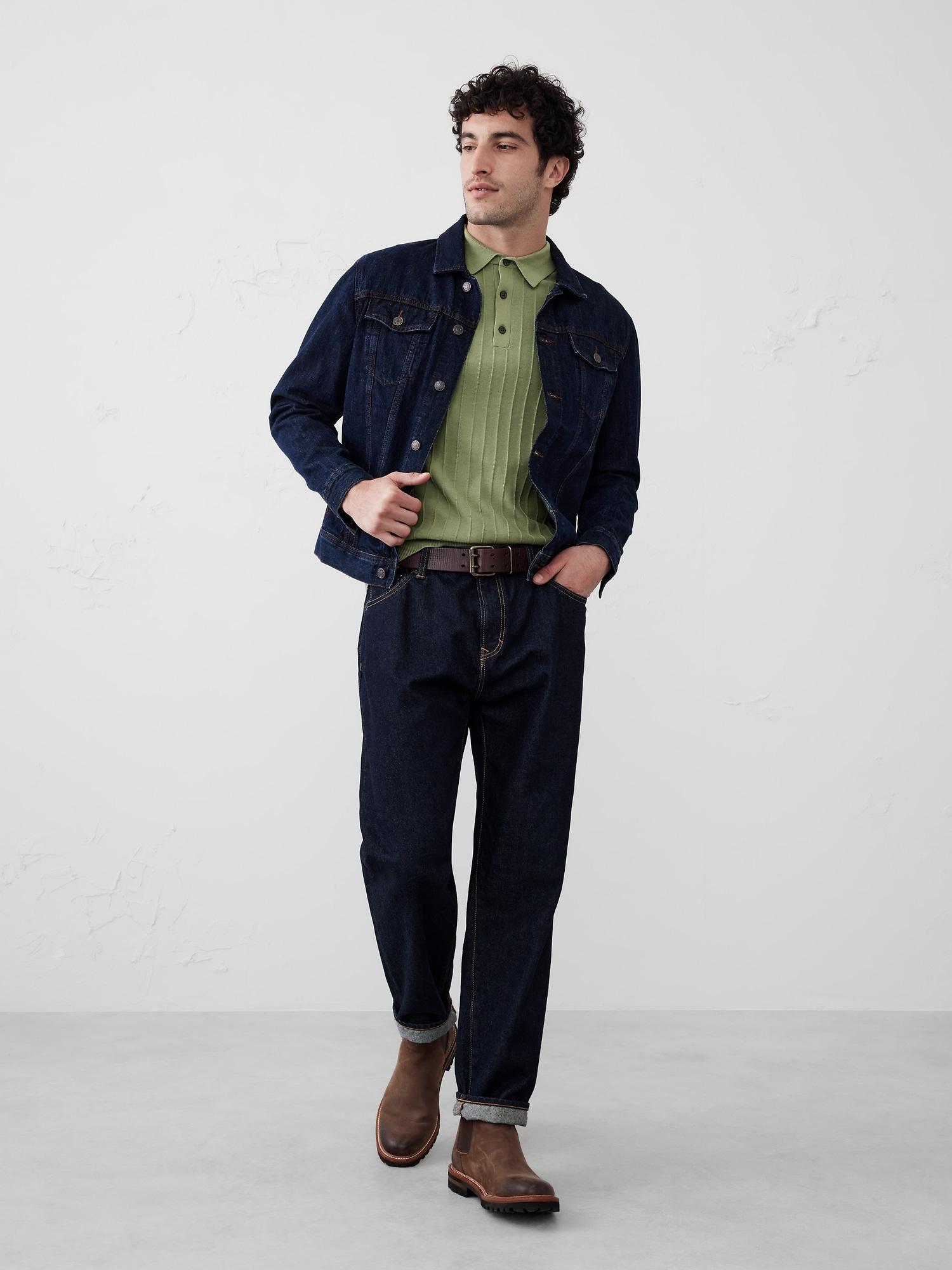 Wide Ribbed Polo Sweater Product Image