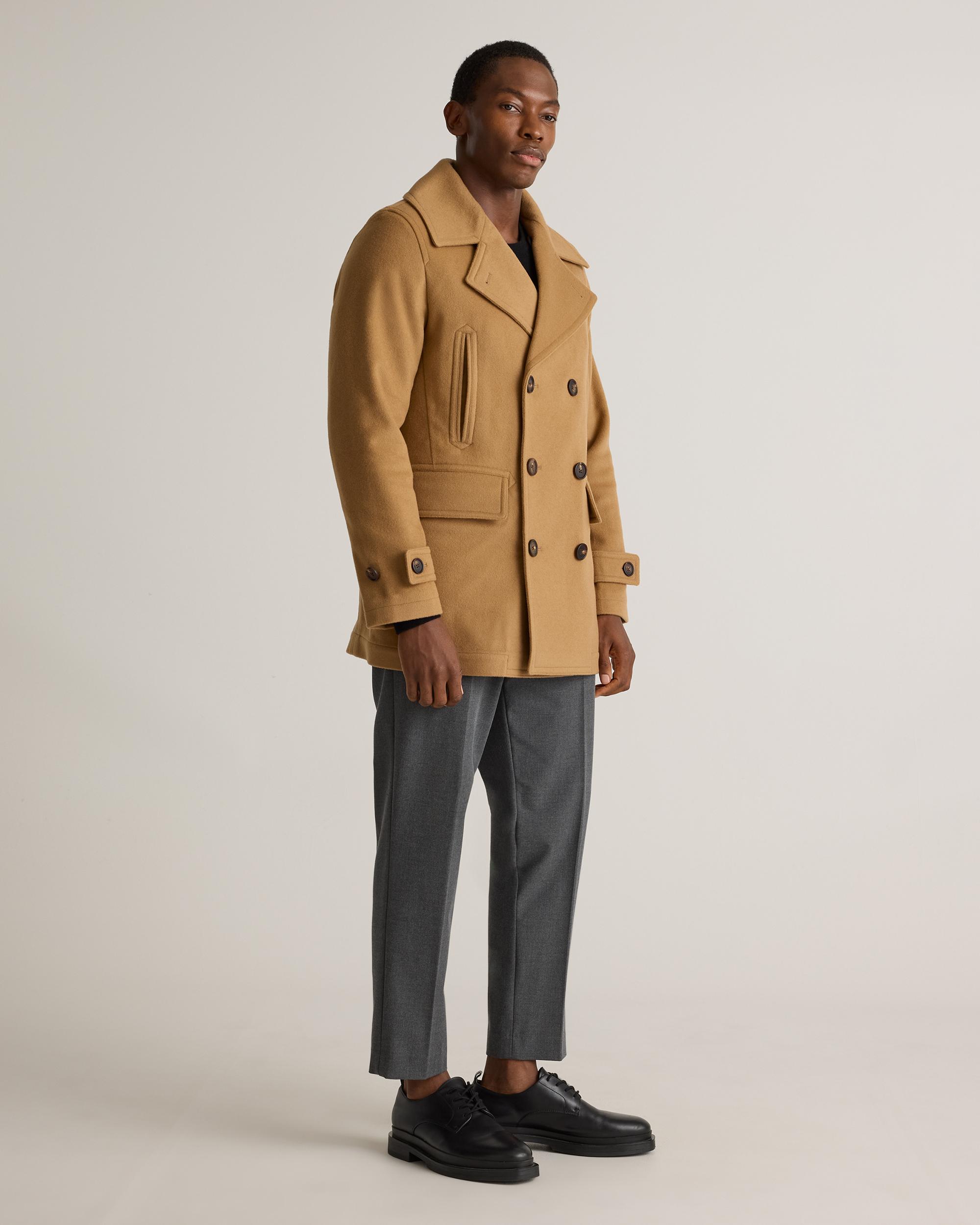 Quince | Men's Italian Wool Peacoat Wool/Nylon Product Image