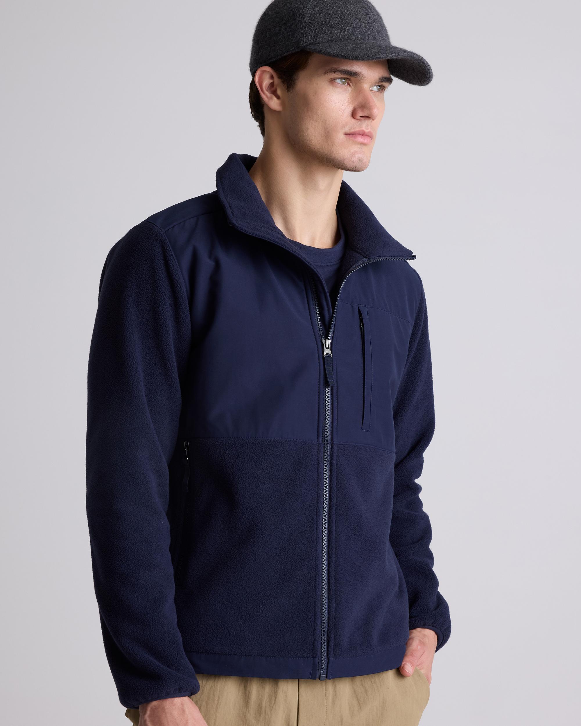 Quince | Men's Polar Fleece Full-Zip Jacket Recycled Polyester Product Image