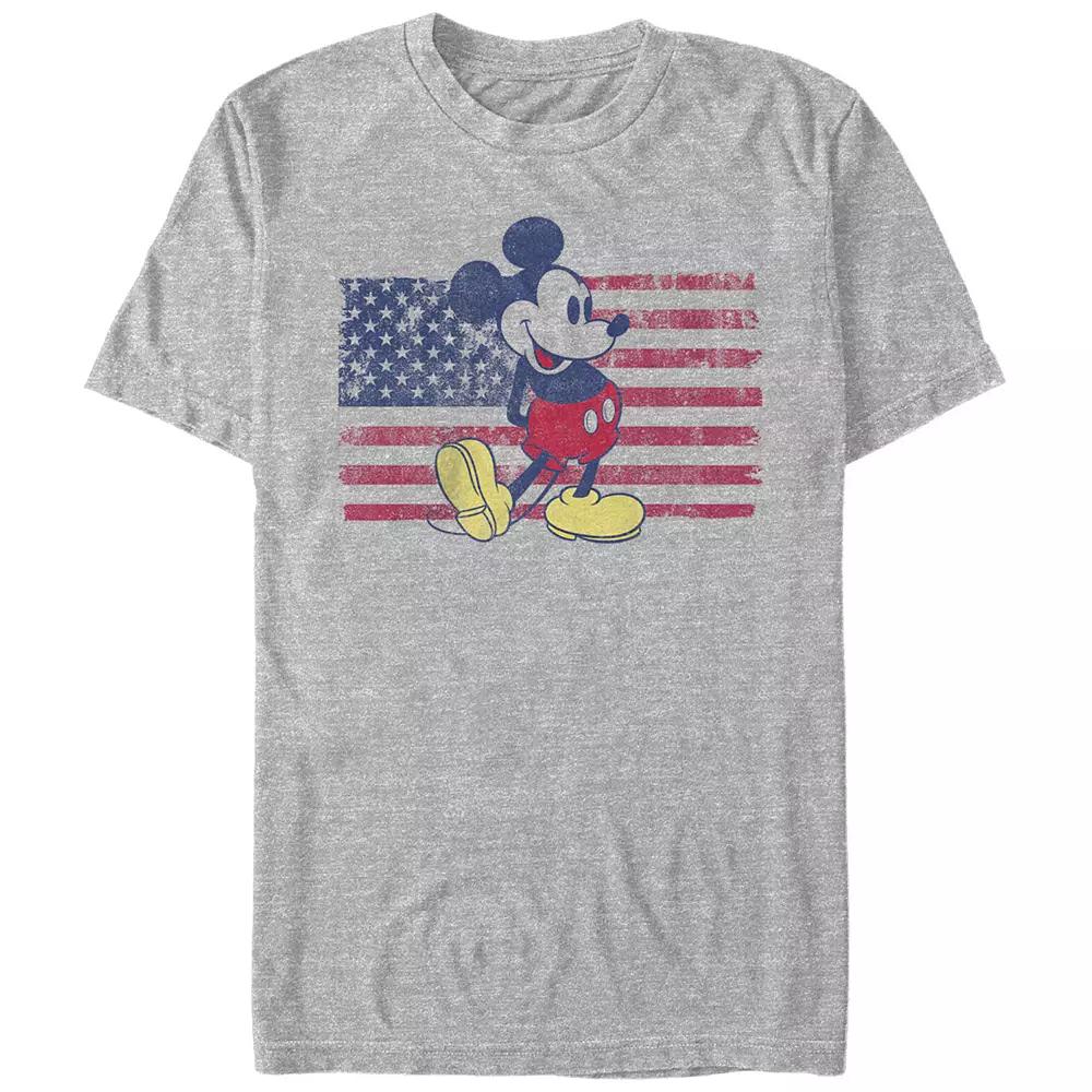 Disney's Mickey Mouse Men's USA Flag Graphic Tee,  Product Image