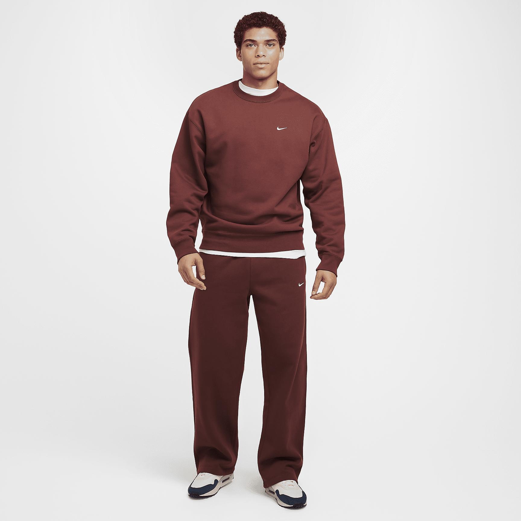 Nike Men's Solo Swoosh Fleece Crew Product Image