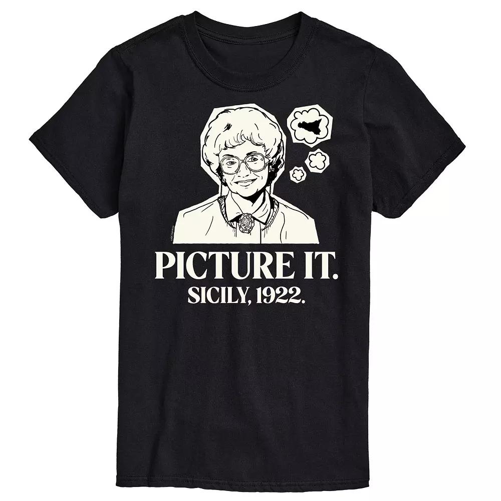 Men's Golden Girls Picture It Sicily Tee,  Product Image
