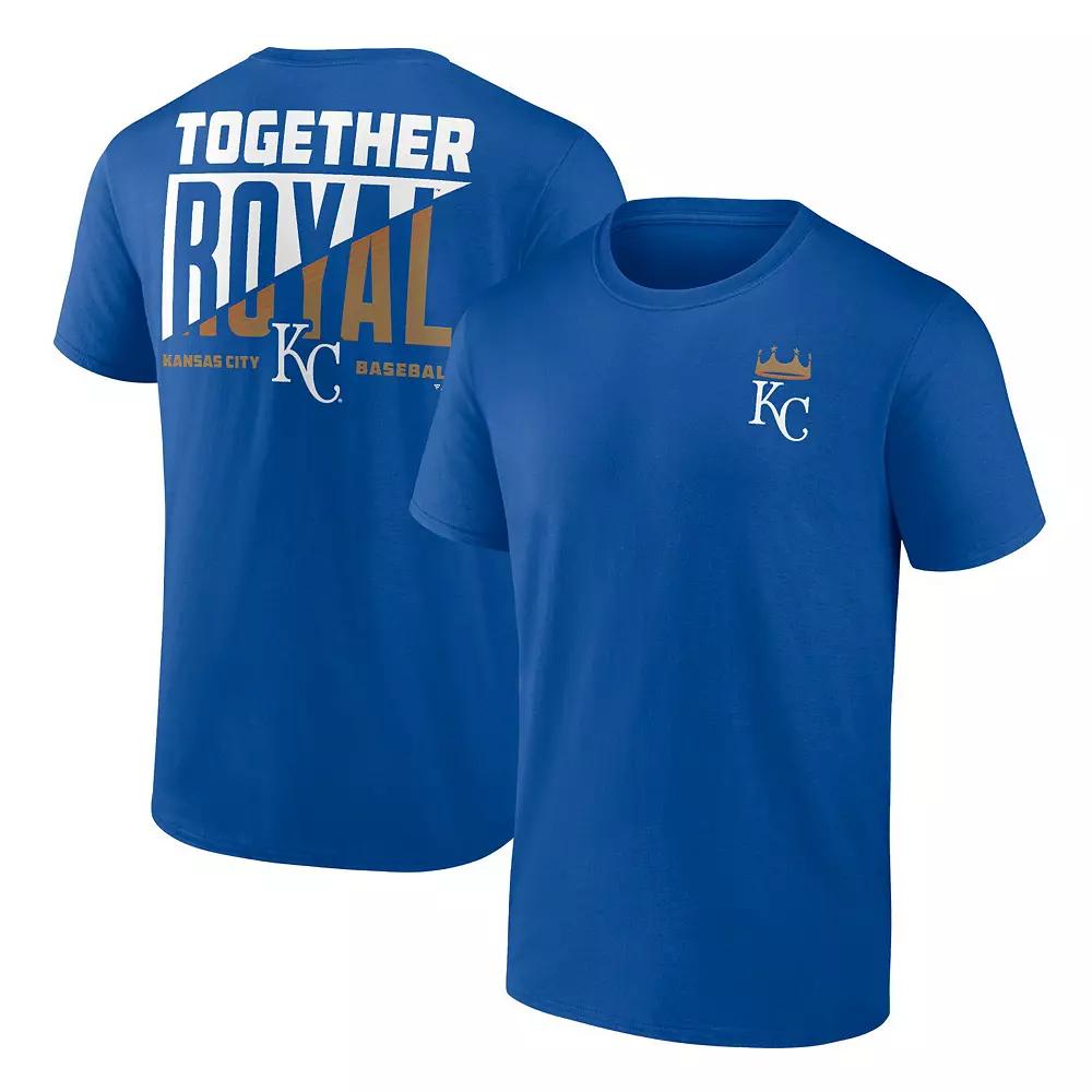 Men's Fanatics Branded Royal Kansas City Royals Hometown Collection Together T-Shirt,  Product Image