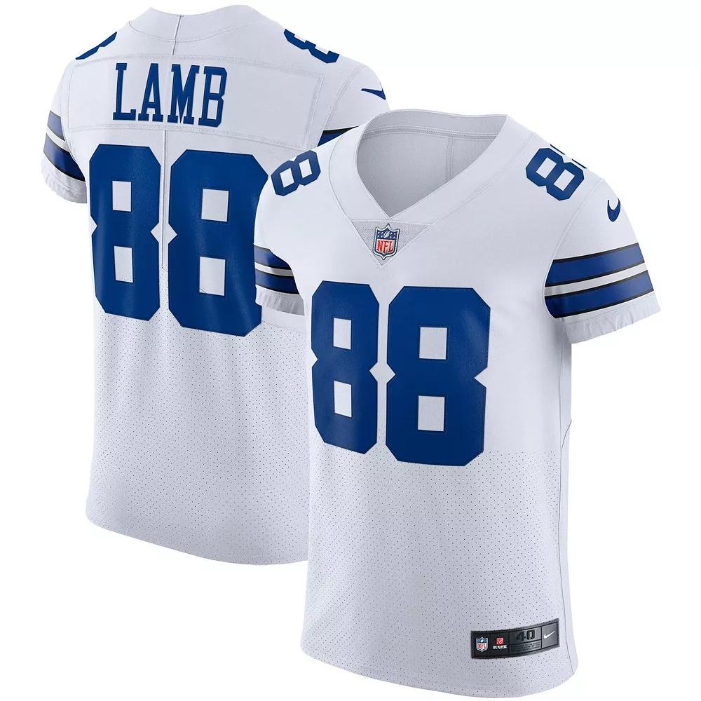 Men's Nike CeeDee Lamb White Dallas Cowboys Vapor Elite Jersey, Size: 56 Product Image