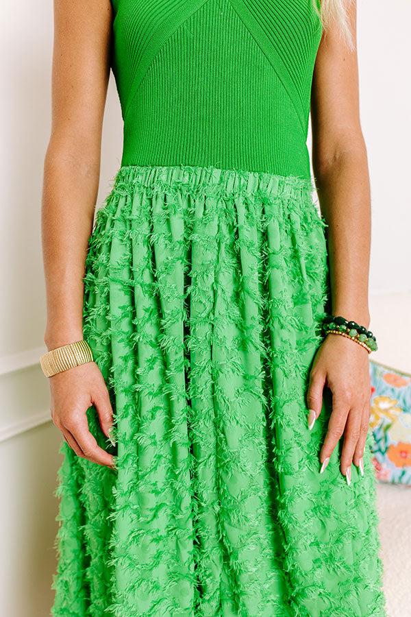 Luxe Lifestyle Midi in Kelly Green Product Image