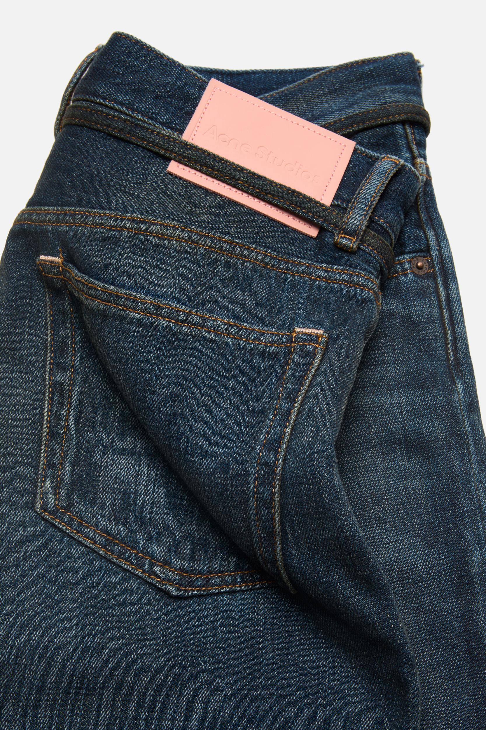 Denim shorts with belt - Loose fit Product Image