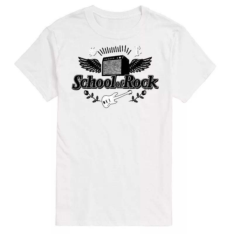 Big & Tall School of Rock Logo Graphic Tee, Men's,  Product Image