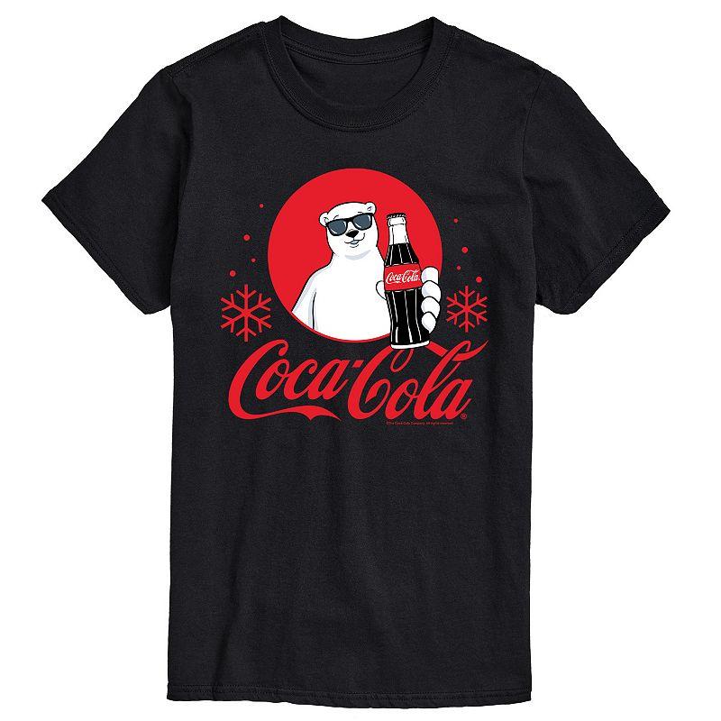 Big & Tall Coca-Cola Polar Bear Graphic Tee, Men's,  Product Image