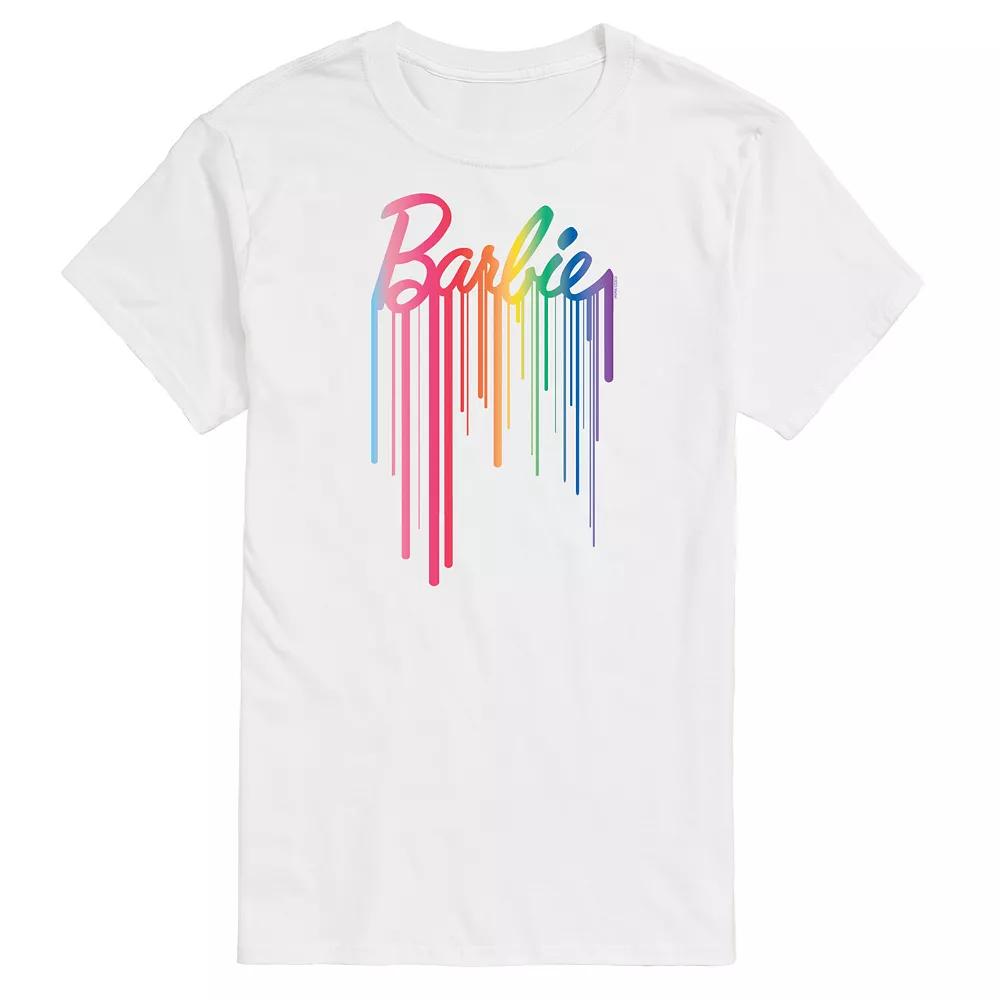 Big & Tall Barbie® Logo Graphic Tee, Men's,  Product Image
