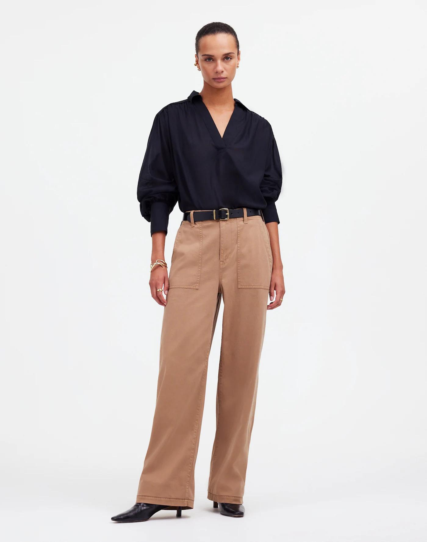 Tall Low-Slung Baggy Utility Pants Product Image