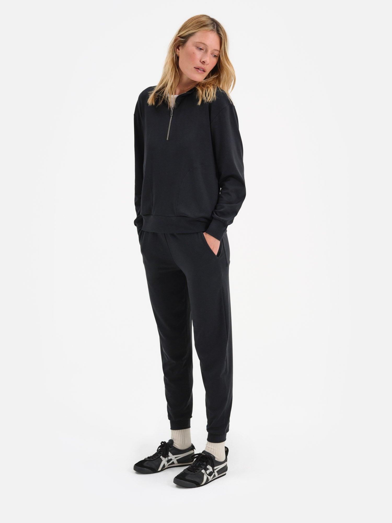 Seacell Tencel Quarter Zip Pullover Female Product Image