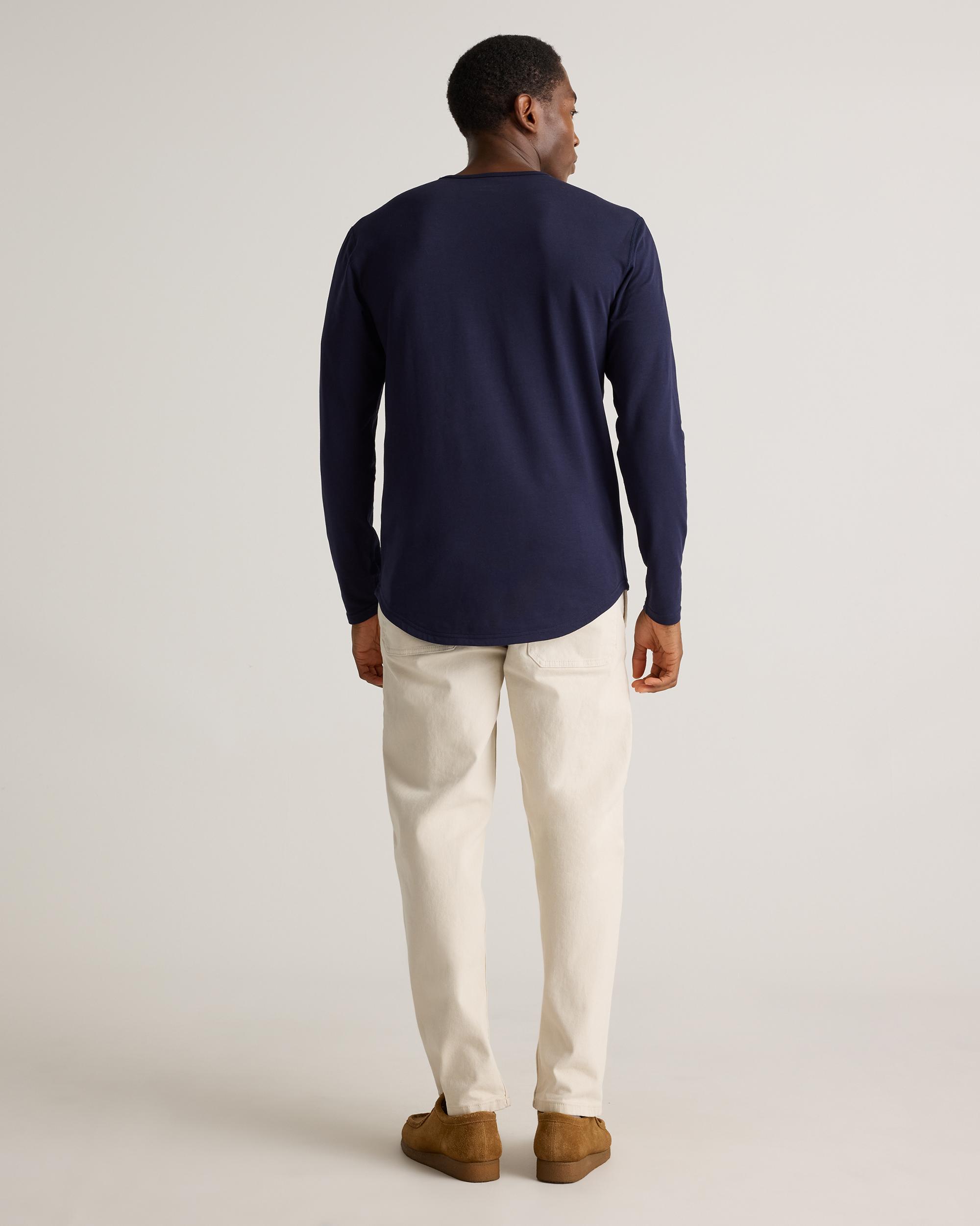 Quince | Men's Flex Curve Long Sleeve T-Shirt Cotton Product Image