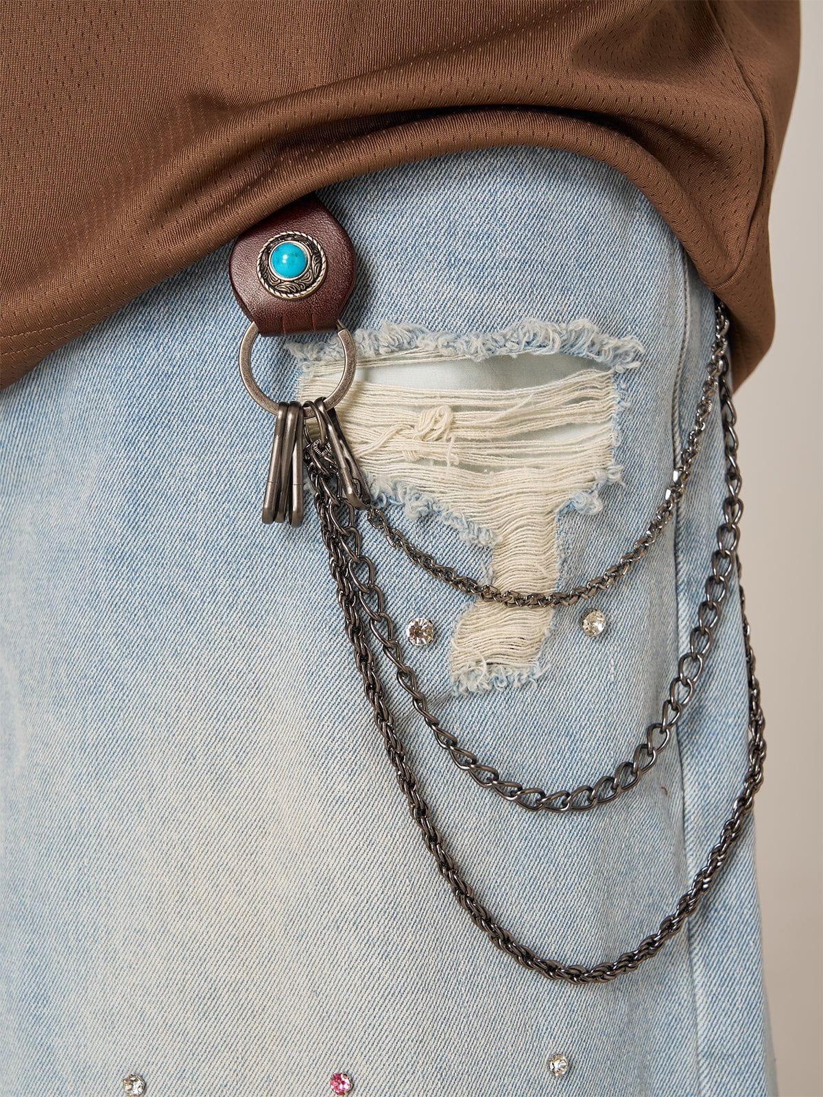 Vintage Layered Belt Metal Chain Product Image