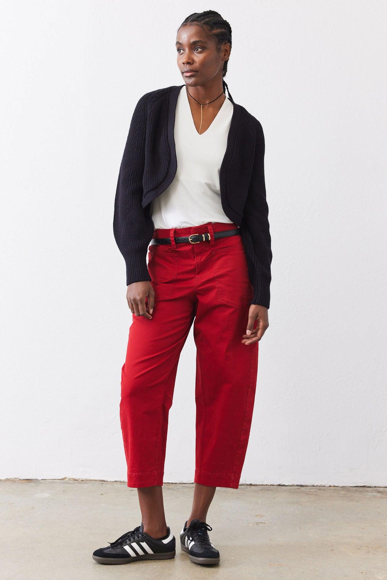 Cropped Bell Sleeve Cardigan Product Image